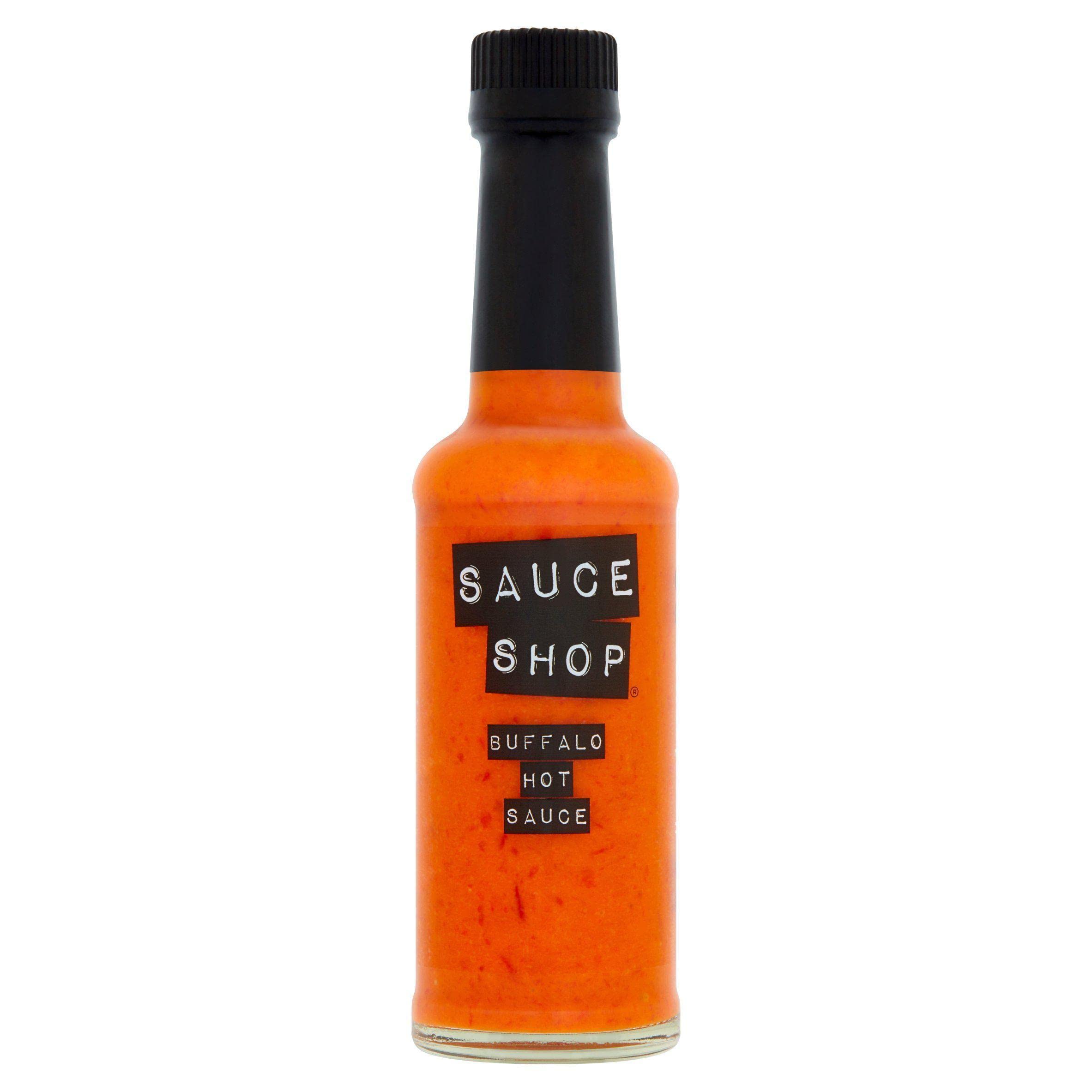 Sauce Shop | Buffalo Hot Sauce | Hot Sauce | Great with Wings | Vegan-Friendly | 160ml