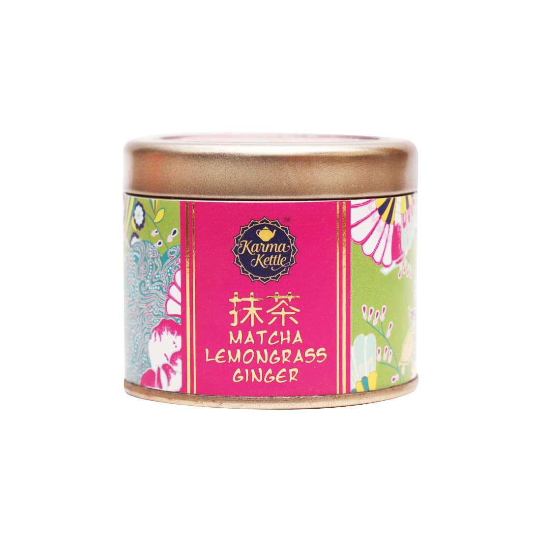 Karma Kettle Matcha Lemongrass Ginger Green Tea 50gms