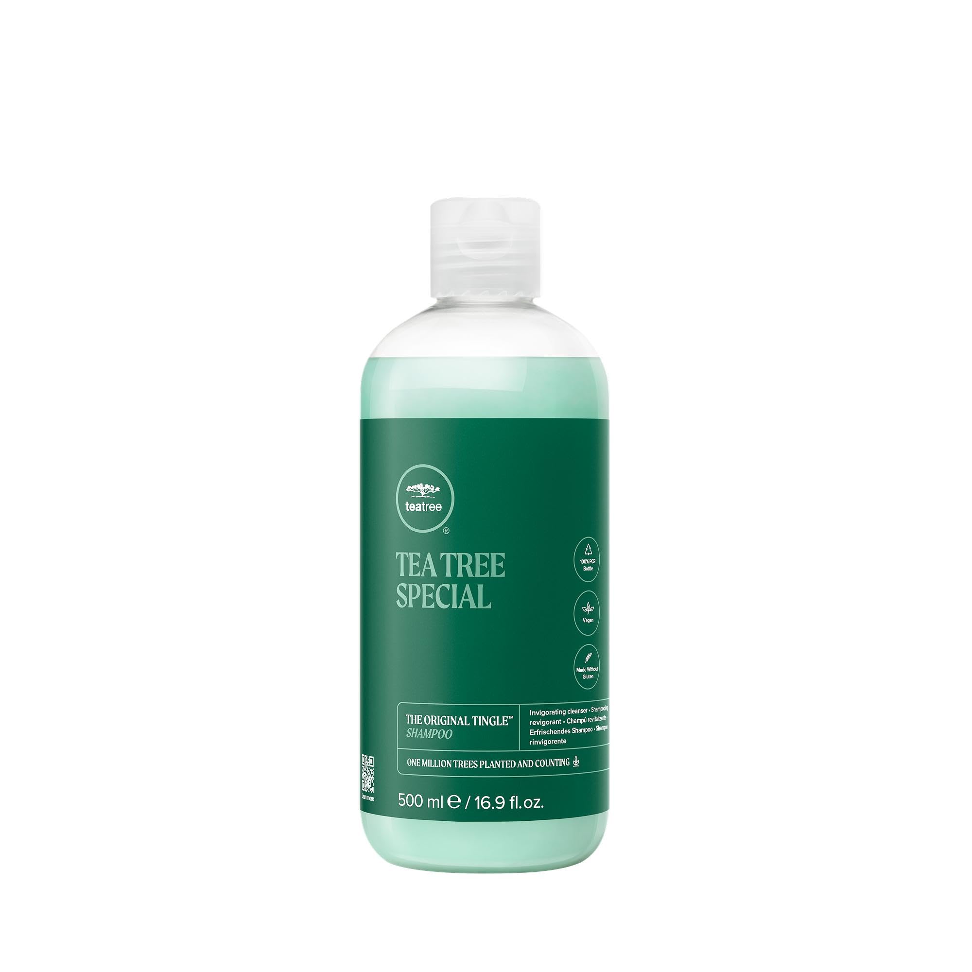 Tea Tree Special Shampoo, Deep Cleans, Refreshes Scalp, For All Hair Types, Especially Oily Hair, 16.9 fl. oz.