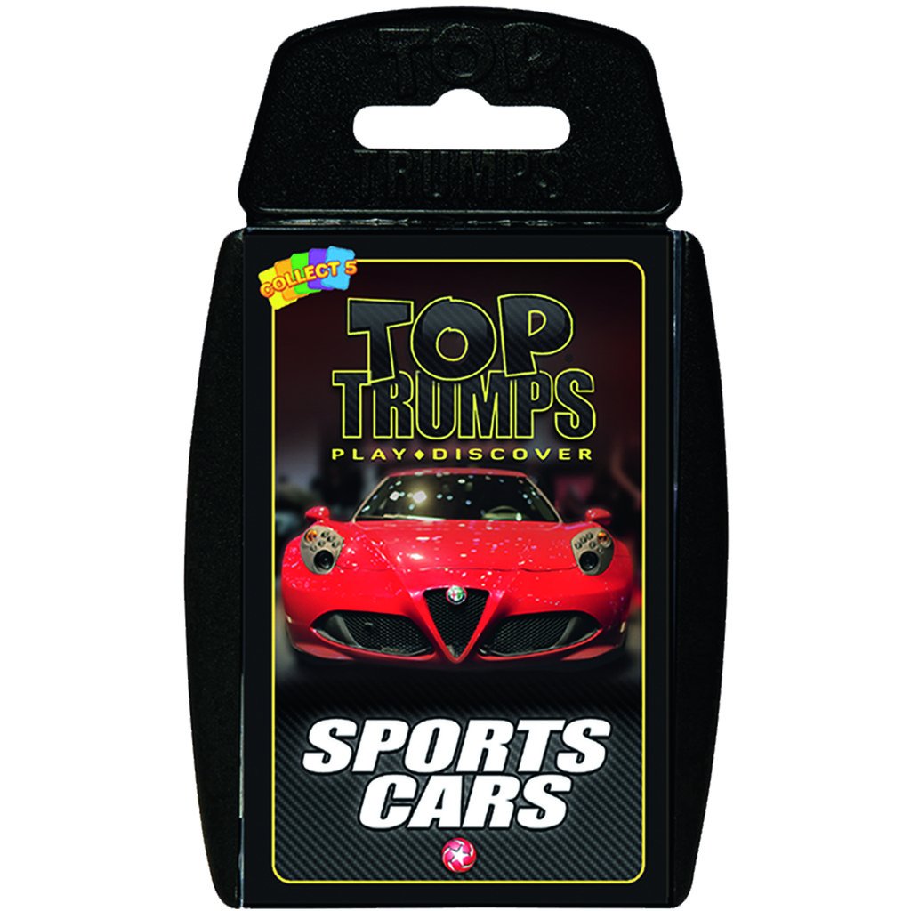 Top Trumps Sports Cars Trump Cards Game