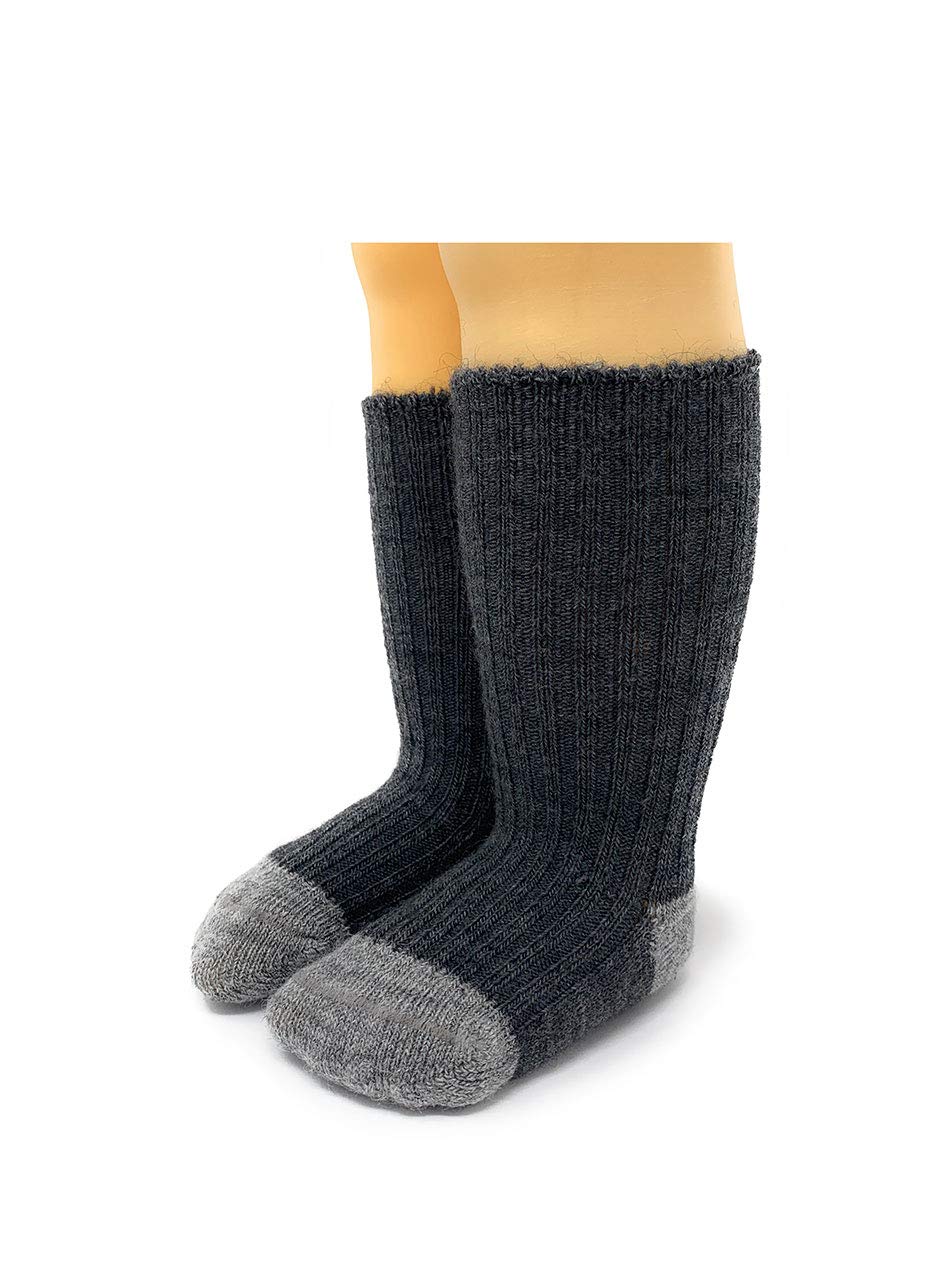 Warrior Alpaca Socks - Baby & Toddler Socks made from natural Baby Alpaca Wool, Dye-Free, Temperature Regulating