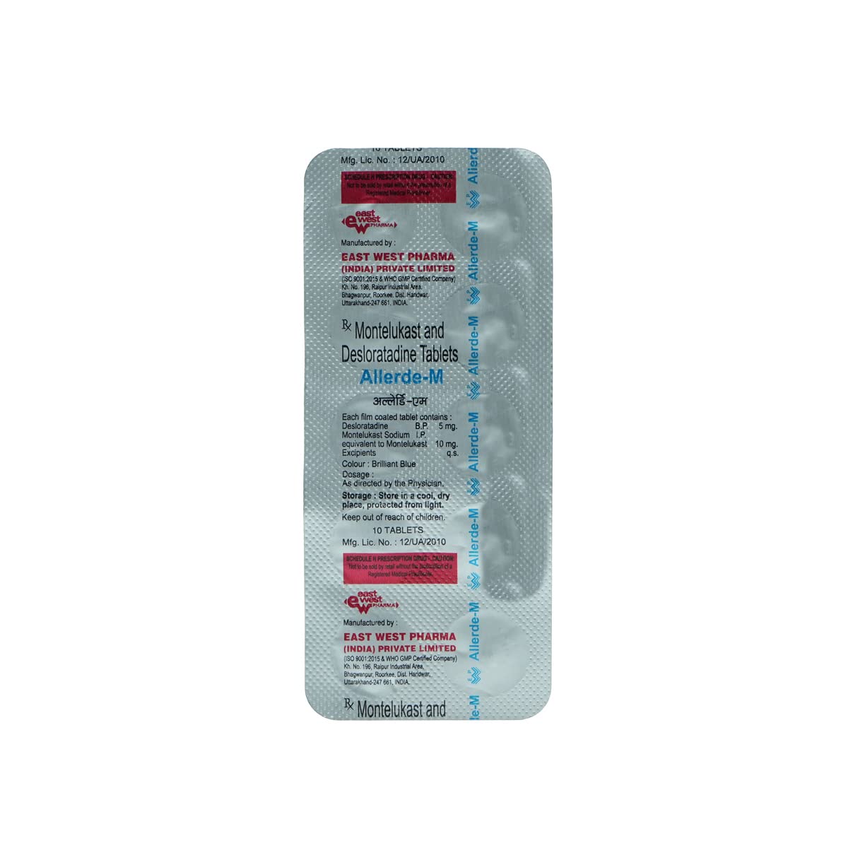 Allerde-M - Strip of 10 Tablets