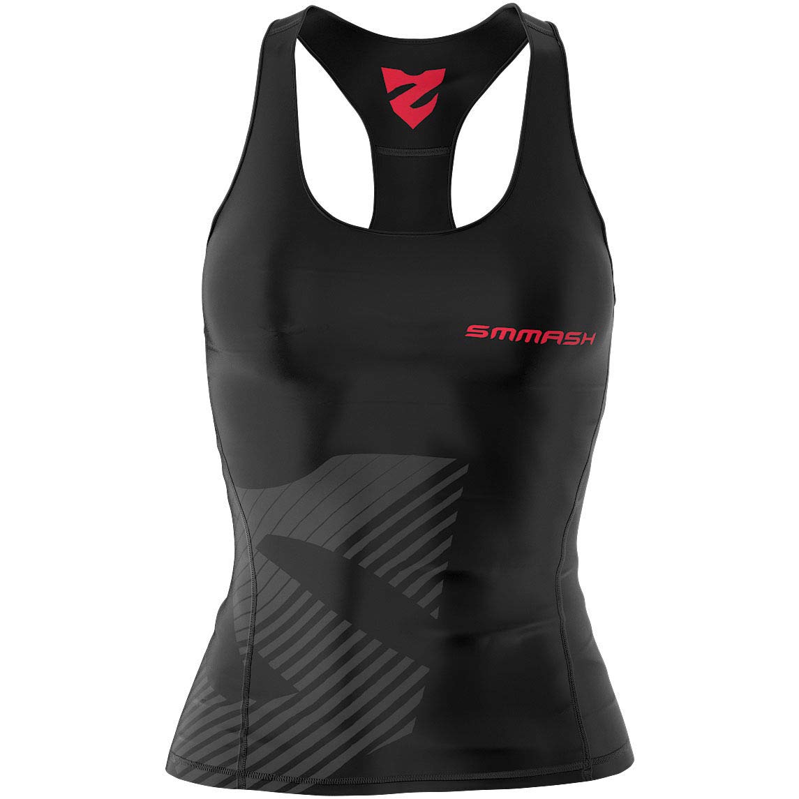 SMMASH Signatue Sport Tank Top for Women, Sports Tank Top, Sleeveless T-Shirt for Fitness, Yoga, Training, Breathable and Antibacterial Material