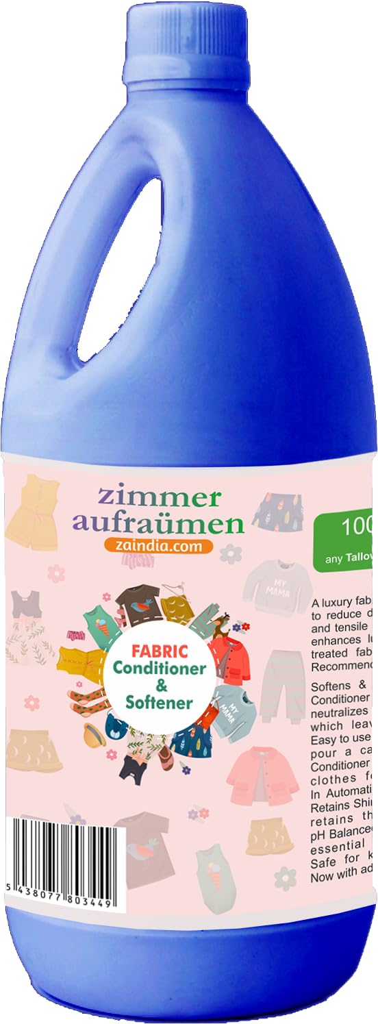 Fabric Conditioner & Softener 2 Liters - Free from any Tallow based ingredient | 100% vegan | Longlasting Freshness