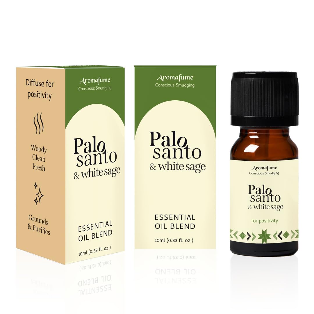 AFM-Palo Santo + White Sage EO Blend Diffuser Oil (3x10ml)