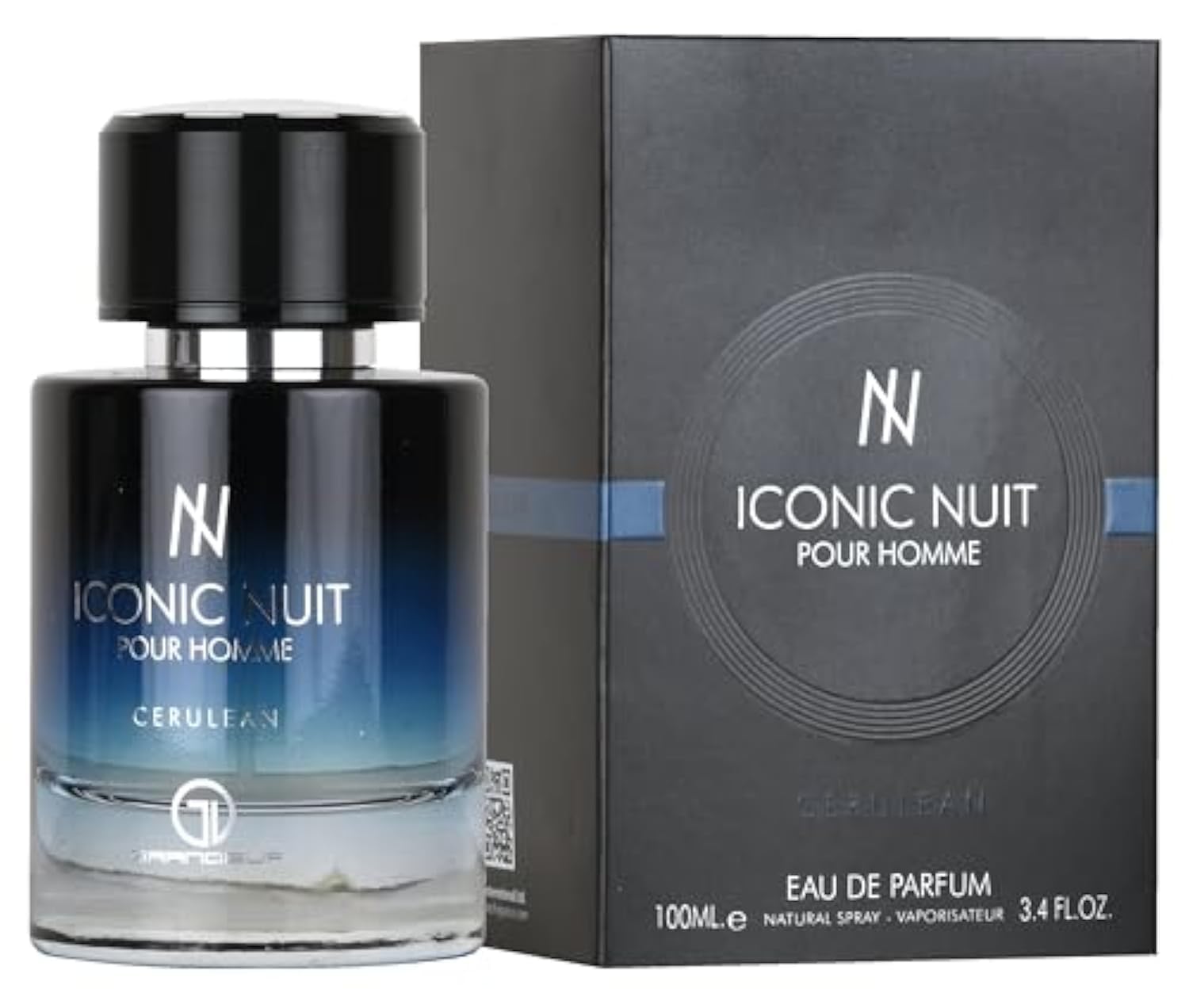 Grandeur Iconic Nuit Pour Homme 3.4 oz 100 ml Eau De Parfum Spray