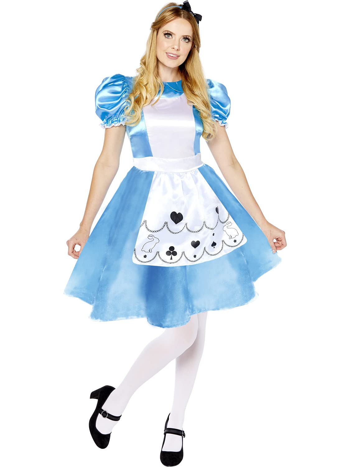 amscan Adults Alice Fancy Dress Fairytale Costume Outfit