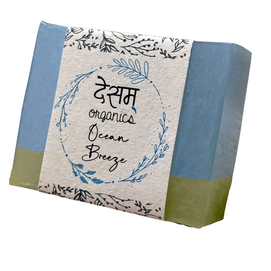 Desam Organics Ocean Breeze Natural Skincare Soap (1x100g)