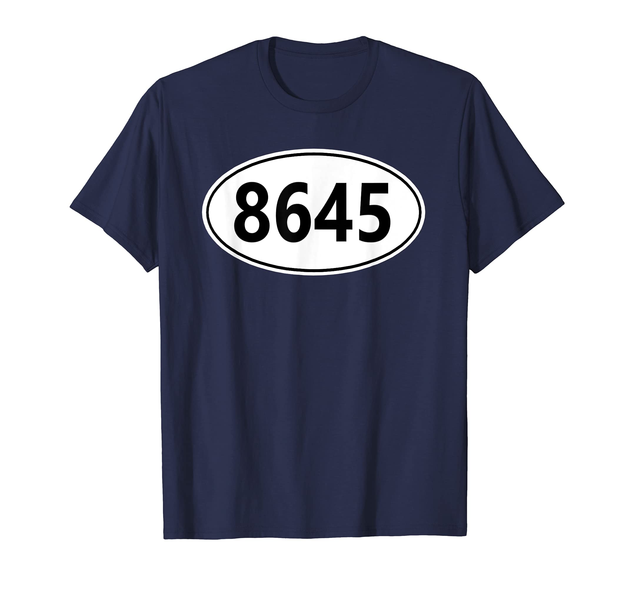 8645 Impeach Trump Bumper Sticker style T-shirt