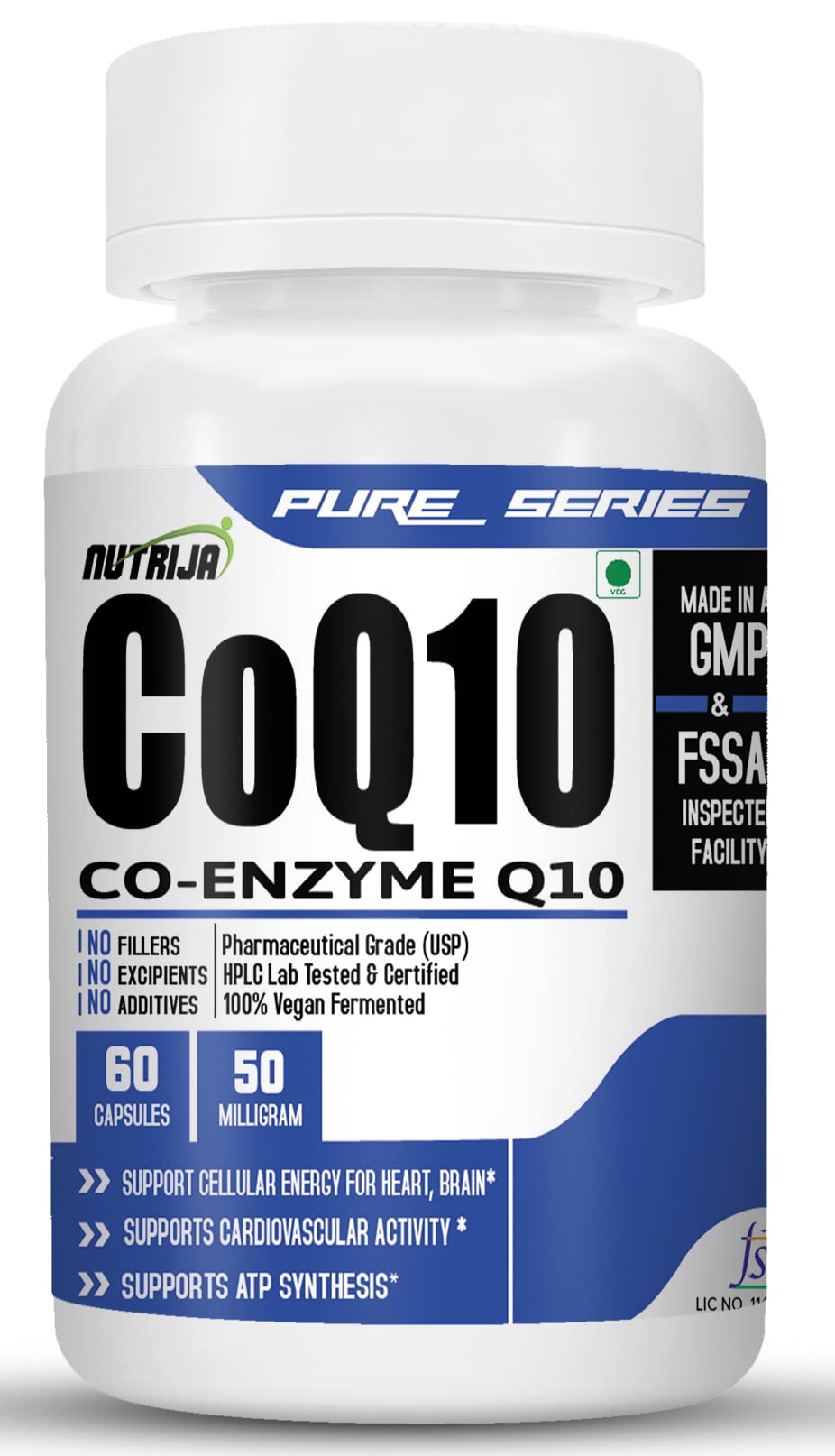 COENZYME Q10 (COQ10) 50MG - (120 Capsules)