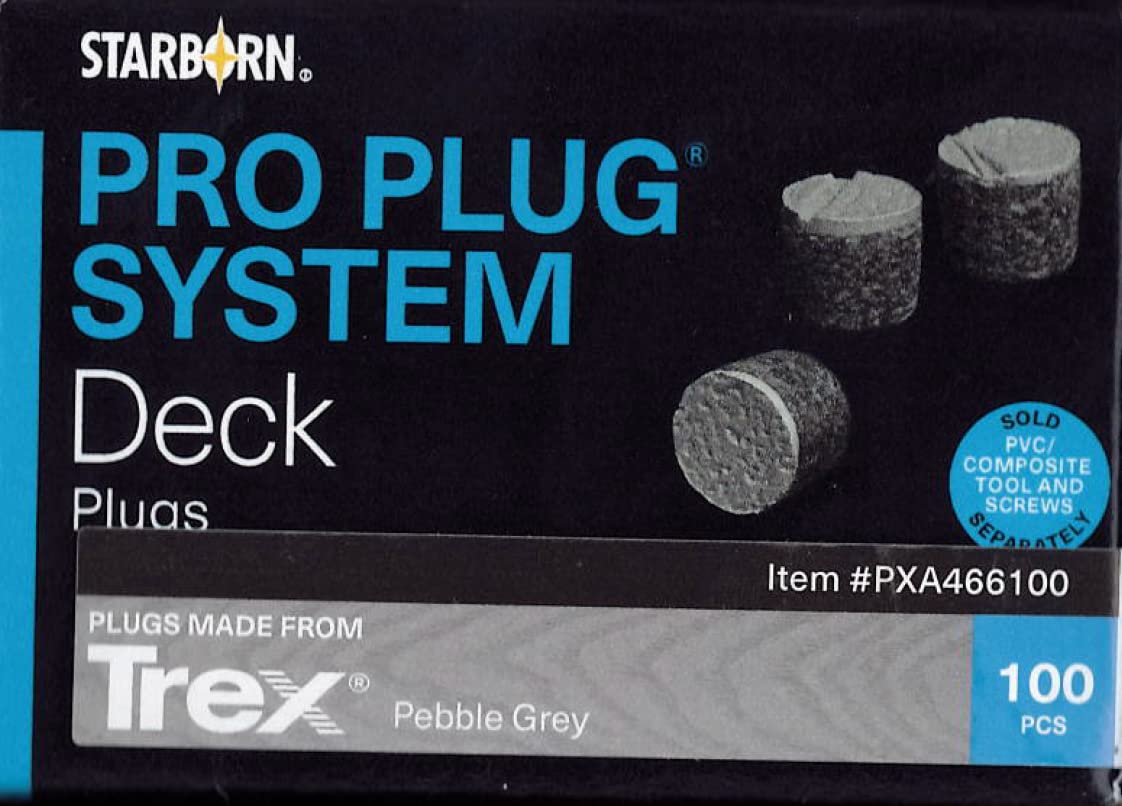 Starborn TREX 100 Plugs ONLY Boxes Pro Plug System (Pebble Grey)