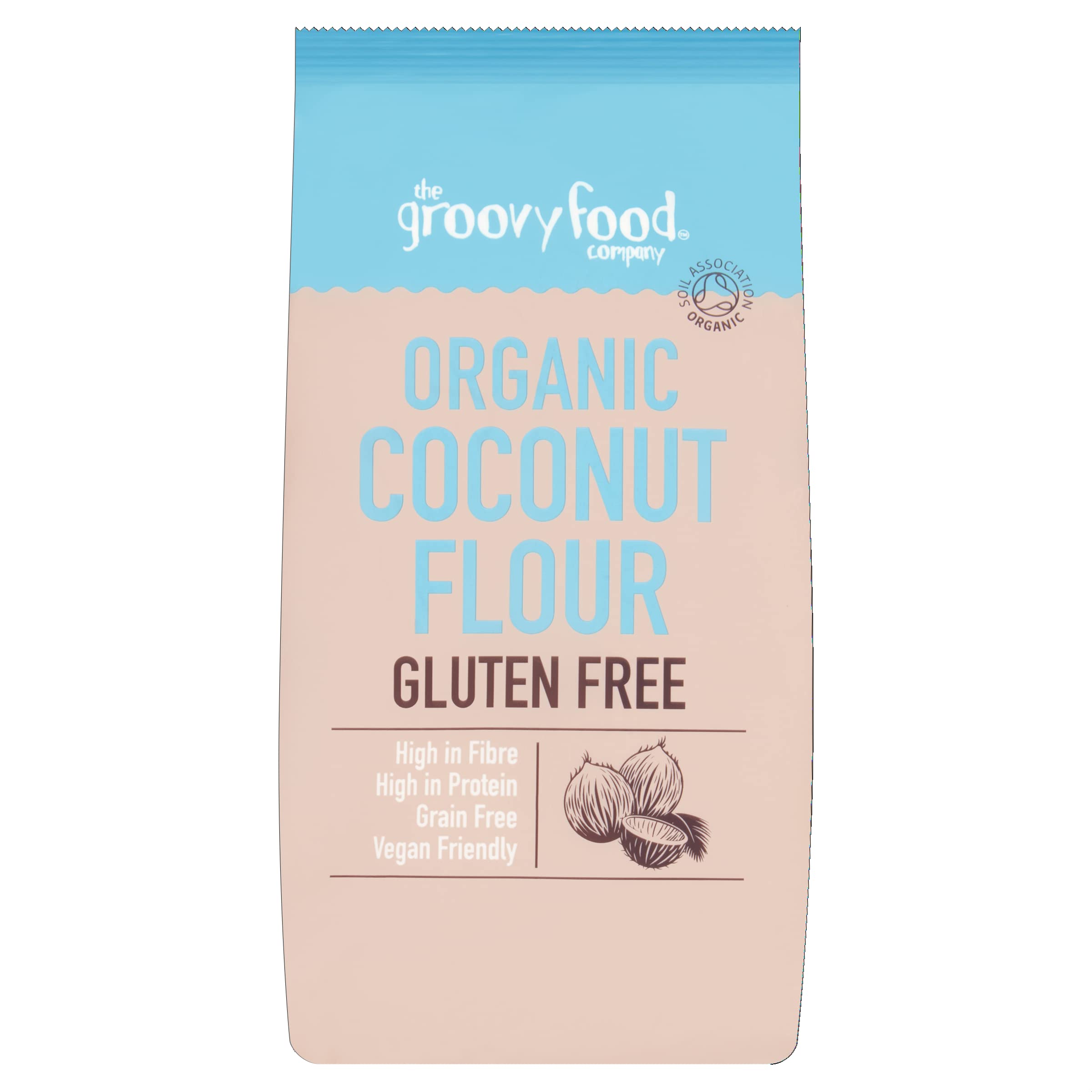 The Groovy Food Company Organic Coconut Flour, 500g