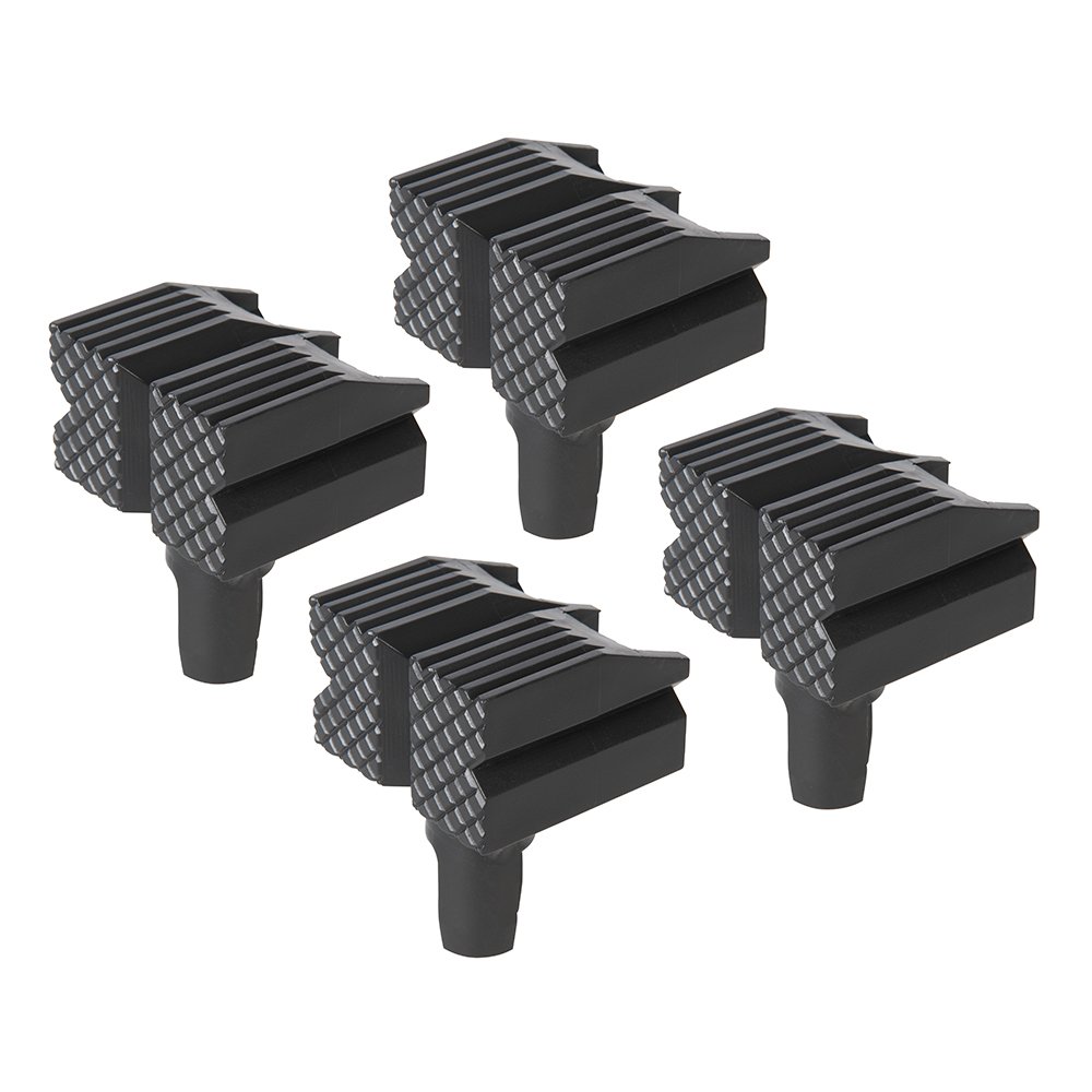 SilverlineTools 548885 Bench Dogs 4pk, Black