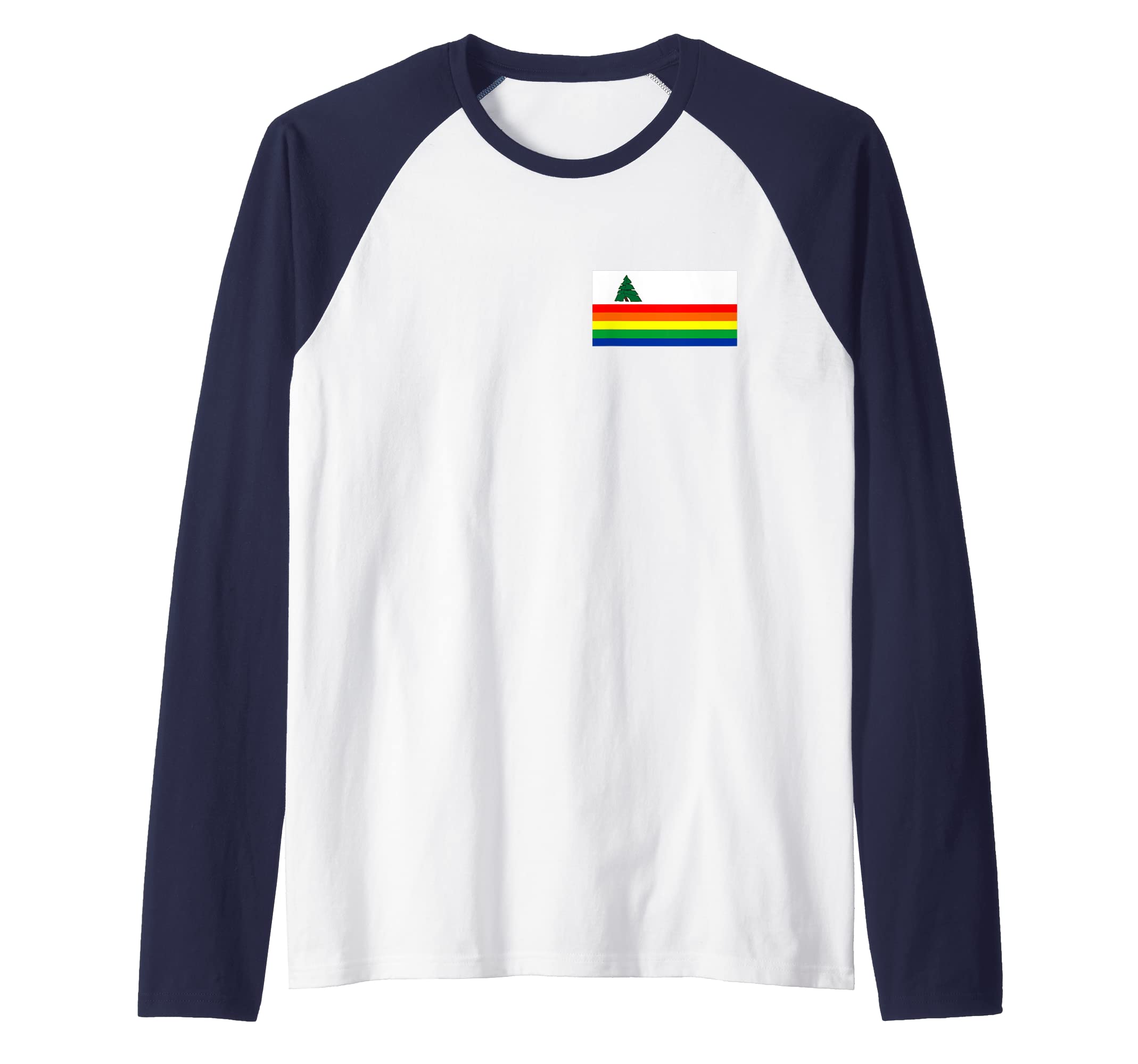 Santa Cruz California Flag Love Home Travel Gift Raglan Baseball Tee