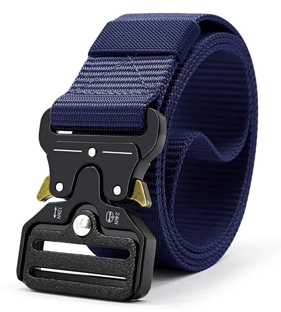 JET STREAMUnisex Synthetic Belt Wide Nylon Military Style Tactical Canvas Men's and Women's Waist Belt with Metal Buckle (pack of 1)