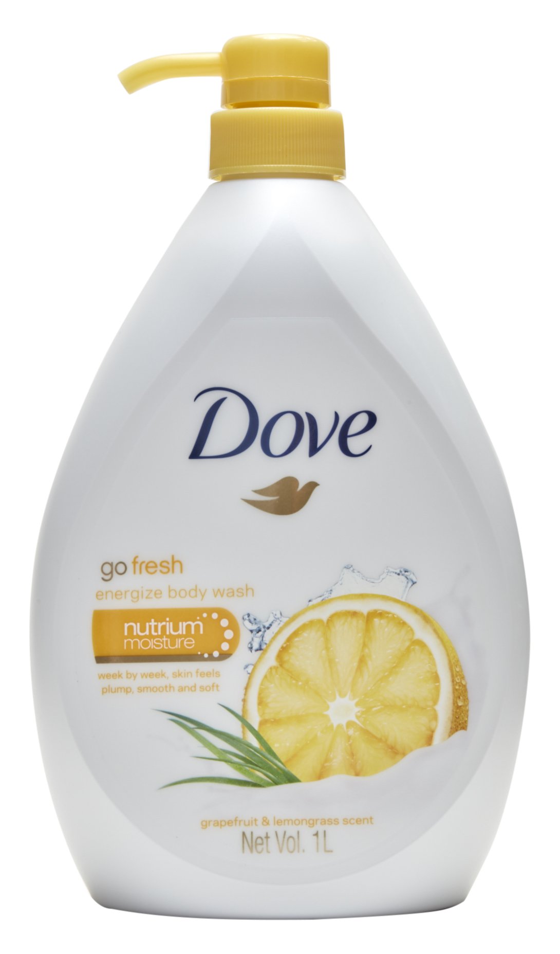 Dove Go Fresh Energize Body Wash (GRAPEFRUIT & LEMONGRASS SCENT)