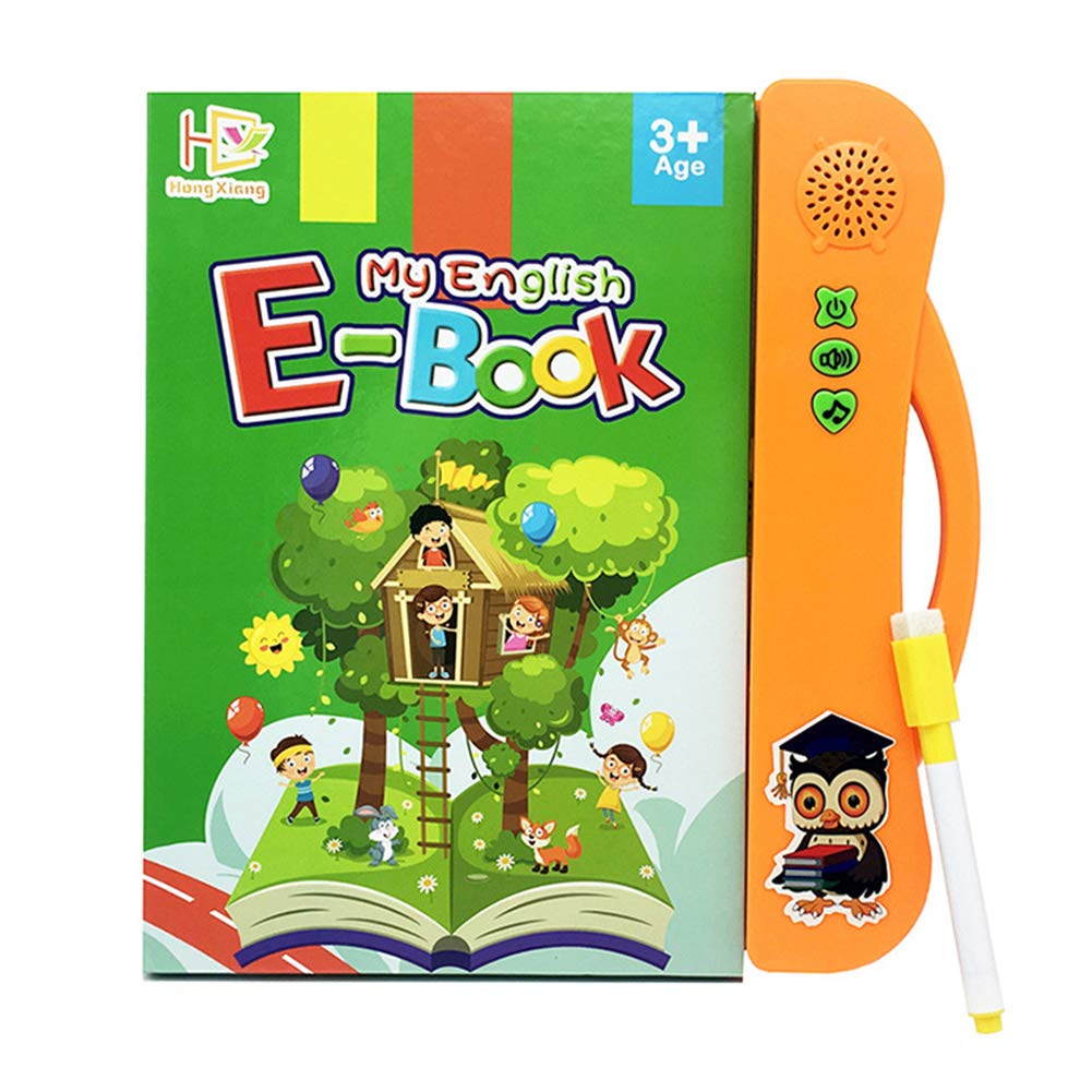 Yiran ABC Learning Sound Book Toy for toddlers 6 months to 3 years old, Activities With Numbers, Shapes, Colors & Animals, Interactive books for Children.