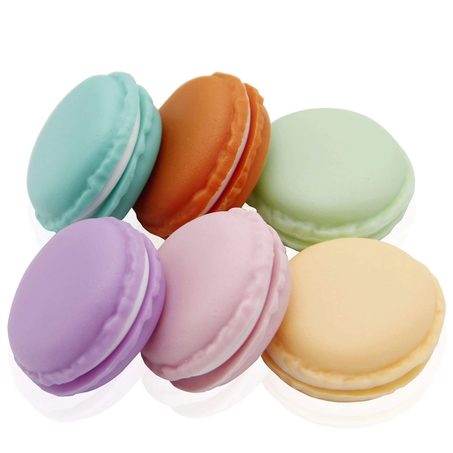 Giant Macaron Case, Coolrunner Macaron Jewelry Box, Macaron Cute Pill Box, Colorful Macaron Jewelry Storage Box, Shape Storage Box Candy Cute Pill Organizer Case Container