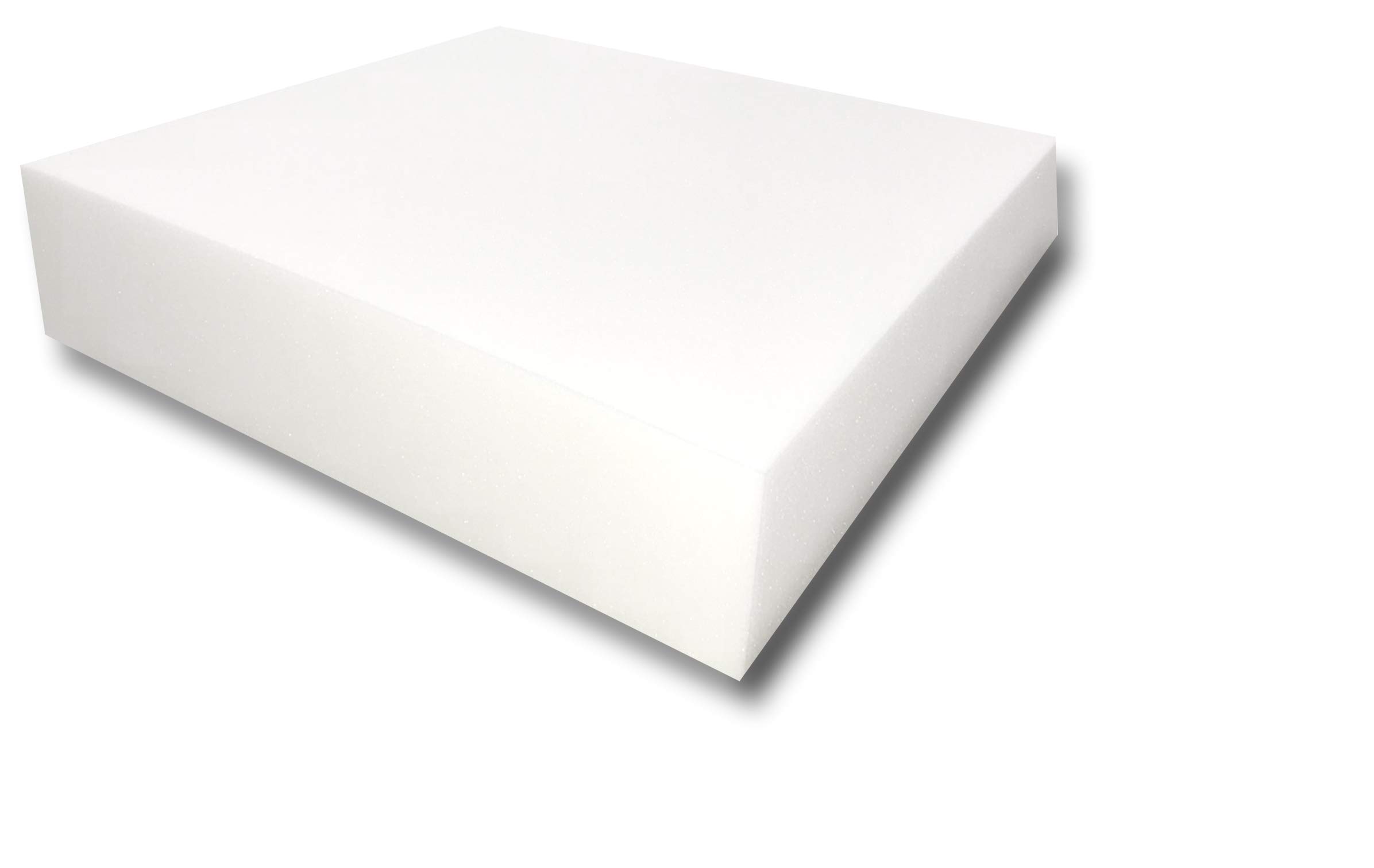 FoamTouch Upholstery Foam Cushion High Density 3" Height x 24" Width x 24" Length Made in USA