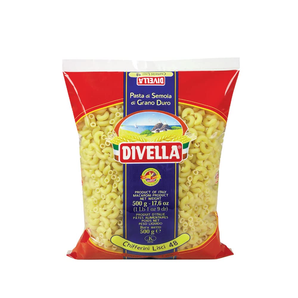 DivellaChifferini Lisci Pasta 500g