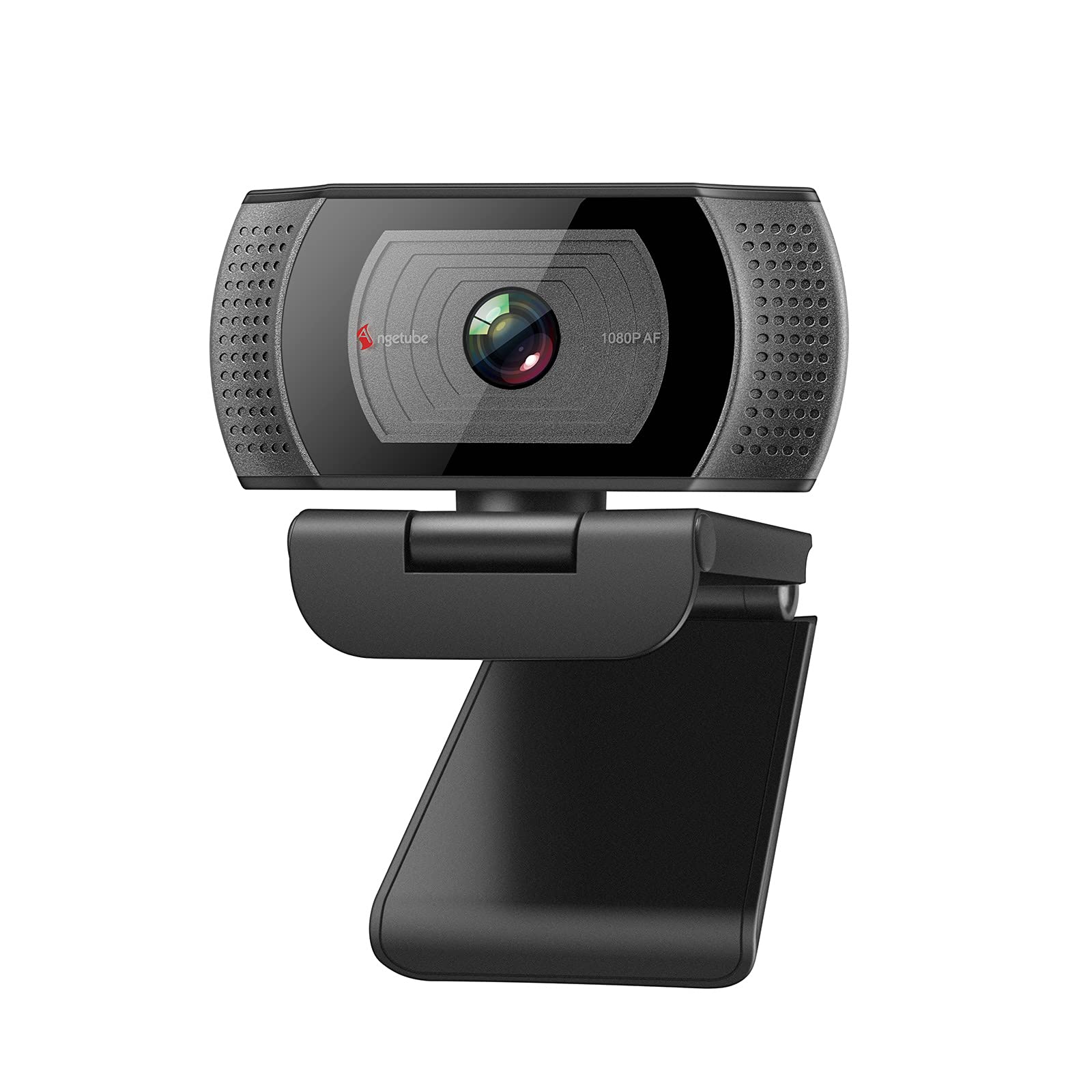 Angetube Full HD 1080P Webcam with Autofocus Built-in Mics & Privacy Cover, Streaming Web Camera for Desktop | Laptop, Plug and Play Setup for Video Call, YouTube and More