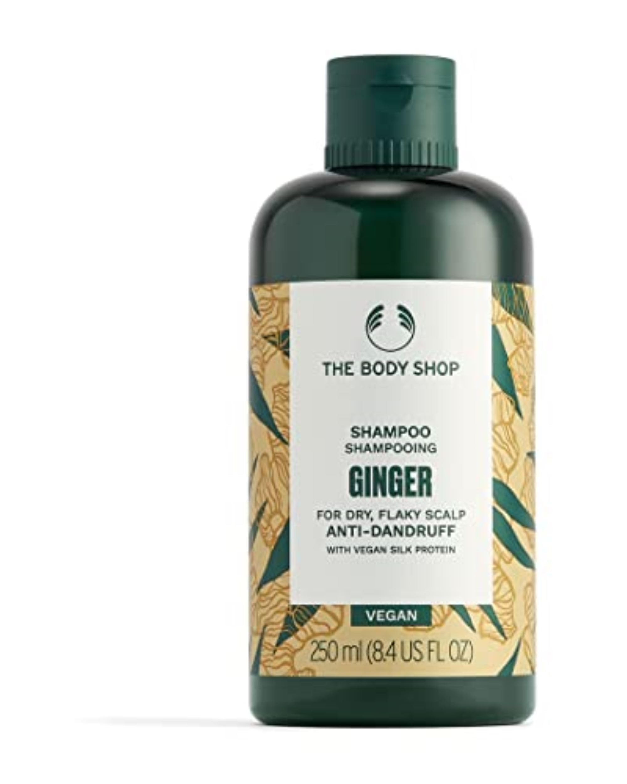 The Body Shop Ginger Shampoo 250 ML - For Dry, Flaky Scalps | Vegan