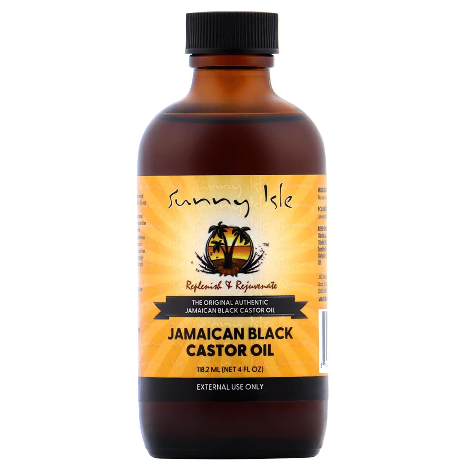 Sunny Isle Jamaican Black Castor Oil, 4Oz