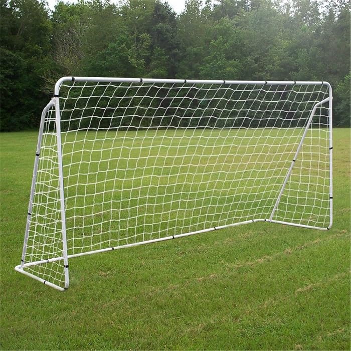 FFA SPORTS Fitness for all Football Goal with Metal Frame, 150 x 213 x 75 CM (HxLxW)