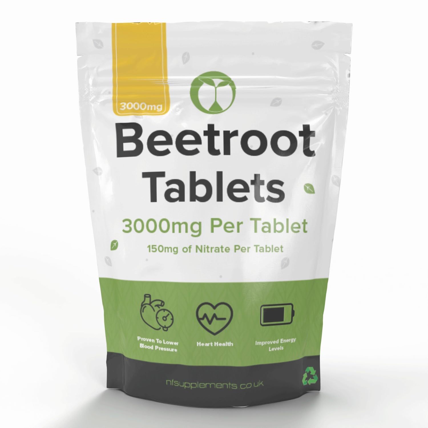 BEETROOT TABLETS 3000MG - 365 Tablets