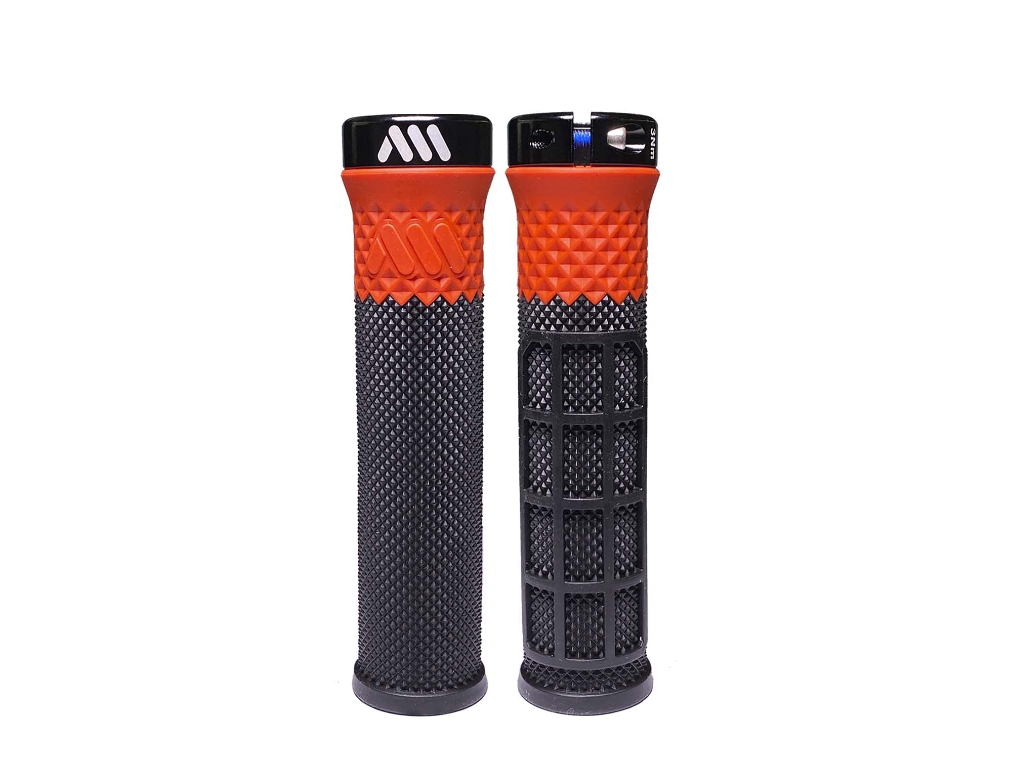 All Mountain Style AMS Cero Grips - Lock-on Dual Pattern, Dual Density, Under 3.52 Ounces Grips