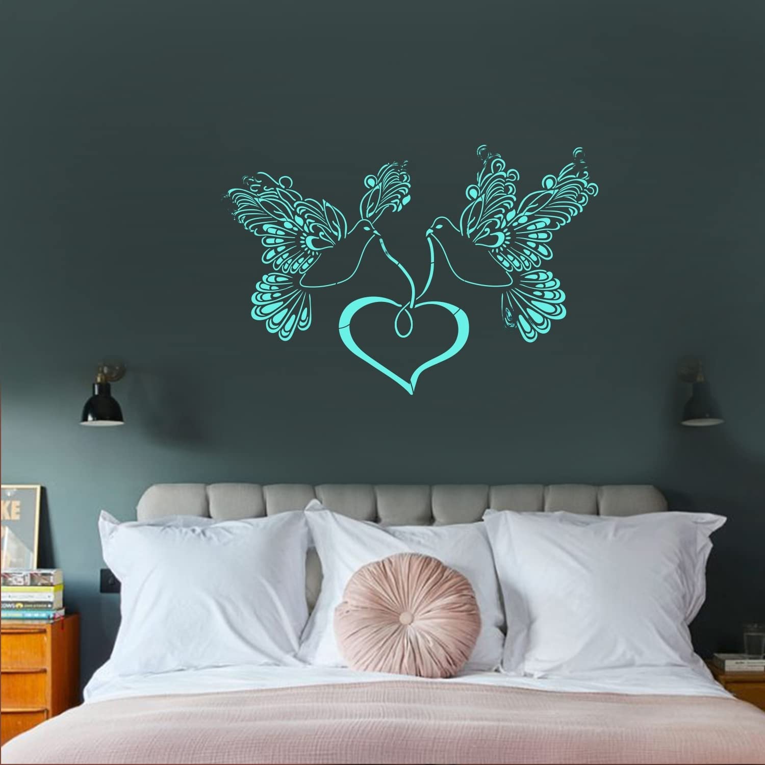 DECORZE Beautiful Design Wall Stencils Suitable for Home |Decoration Home Wall Décor|Living Room Bedroom Painting Ideas (DWS- 45)