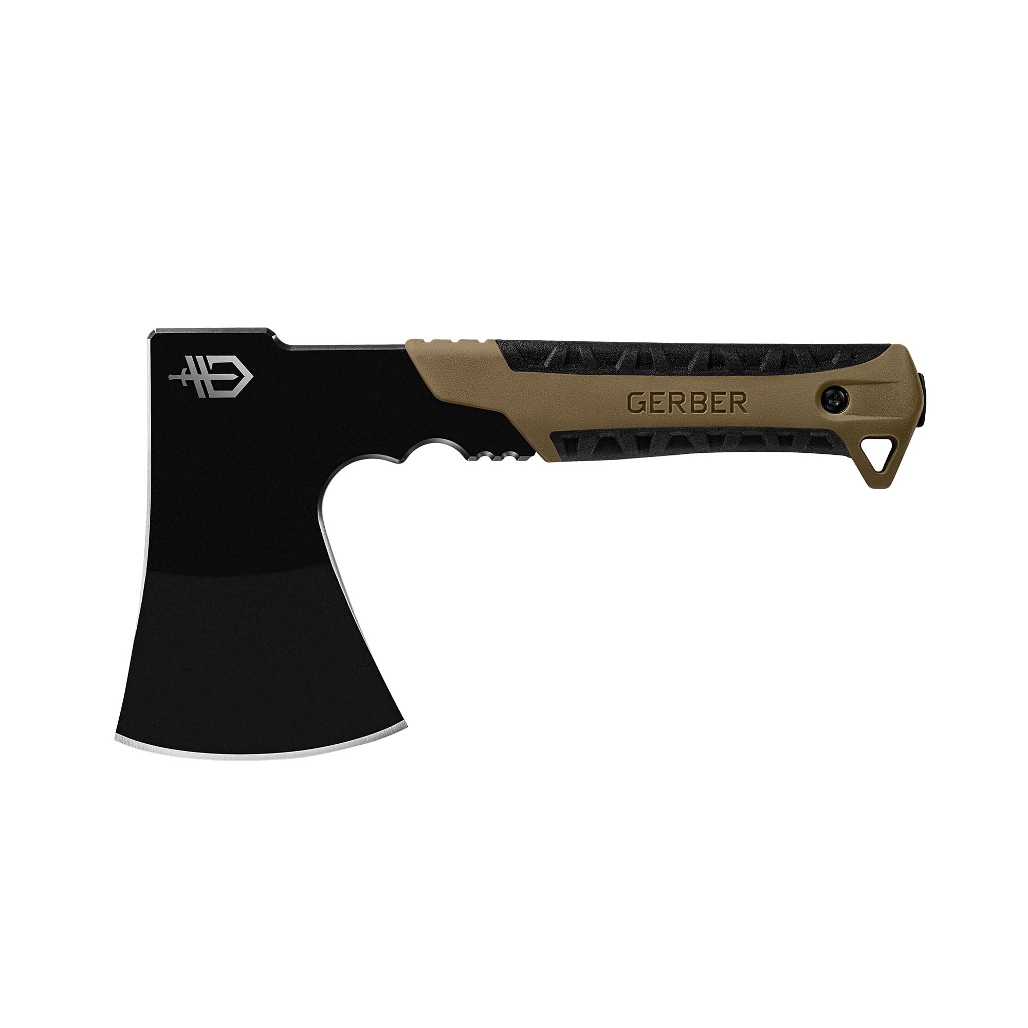 Gerber Pack Hatchet Camping Axe - Coyote Brown Handle/Black Blade [31-003484]