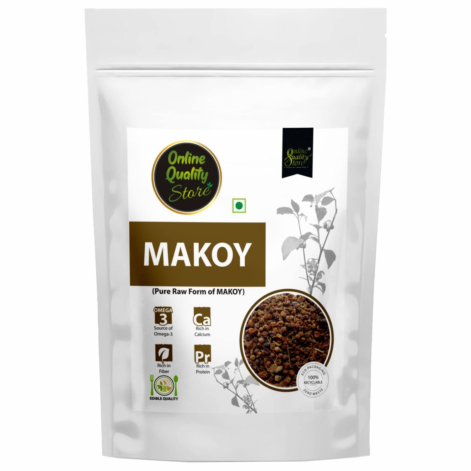 Online Quality Store Makoy - 100g | Makoh - Solanum Nigrum | Black Night Shade