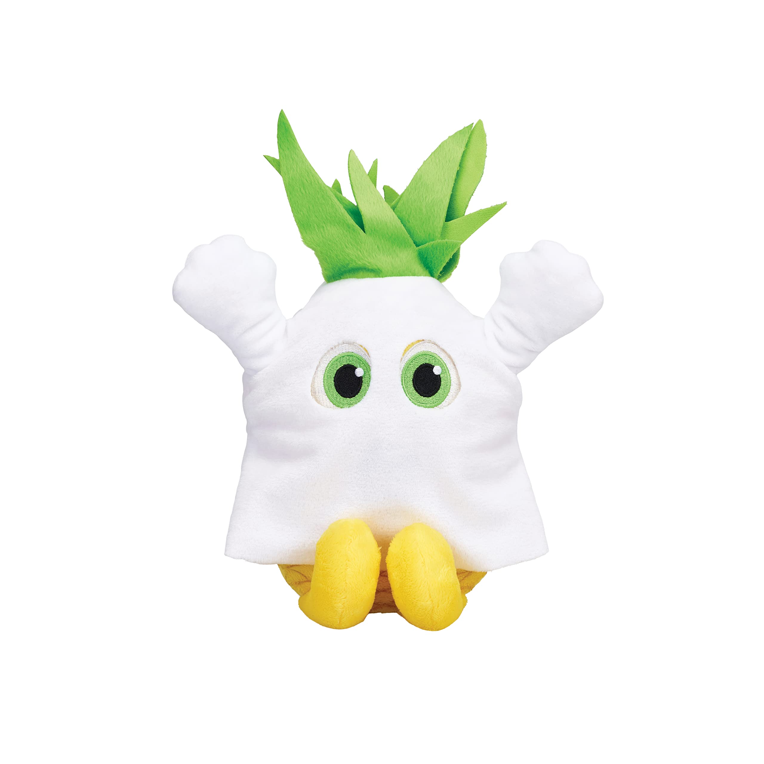 Goodness Gang Plushy Toys - Soft and Safe Stuffed Animals for Kids - Machine Washable and Perfect for Playtime and Bedtime - Full Collection Plush - Ghost Pineapple