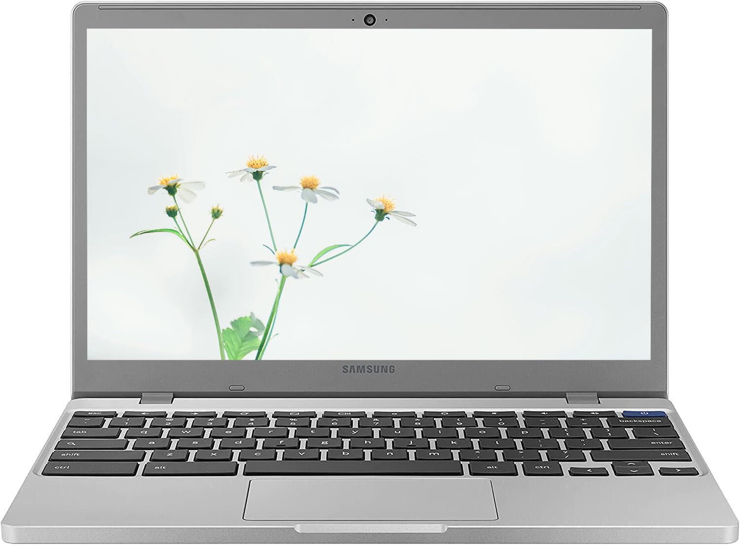 Samsung 2024 Lightweight 11.5" HD IPS Chromebook, Intel Celeron N Processor Up to 2.78GHz, 4GB Ram, 64GB SSD, Webcam, Super-Fast WiFi, Bluetooth, Chrome OS, Pastel Silver (Renewed)