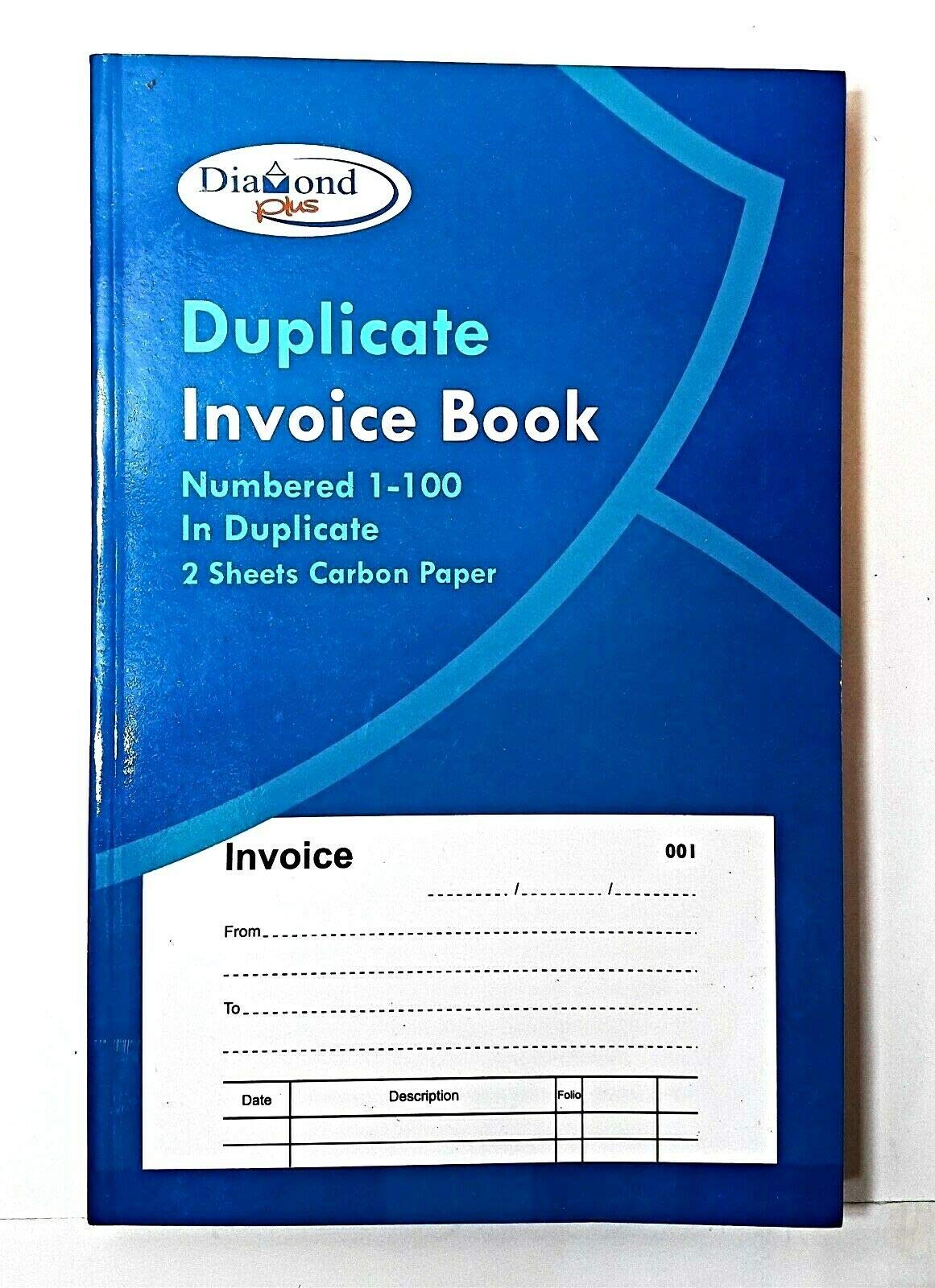 A5 Size Duplicate Invoice Receipt Book with Carbon Sheets | Office | Trade