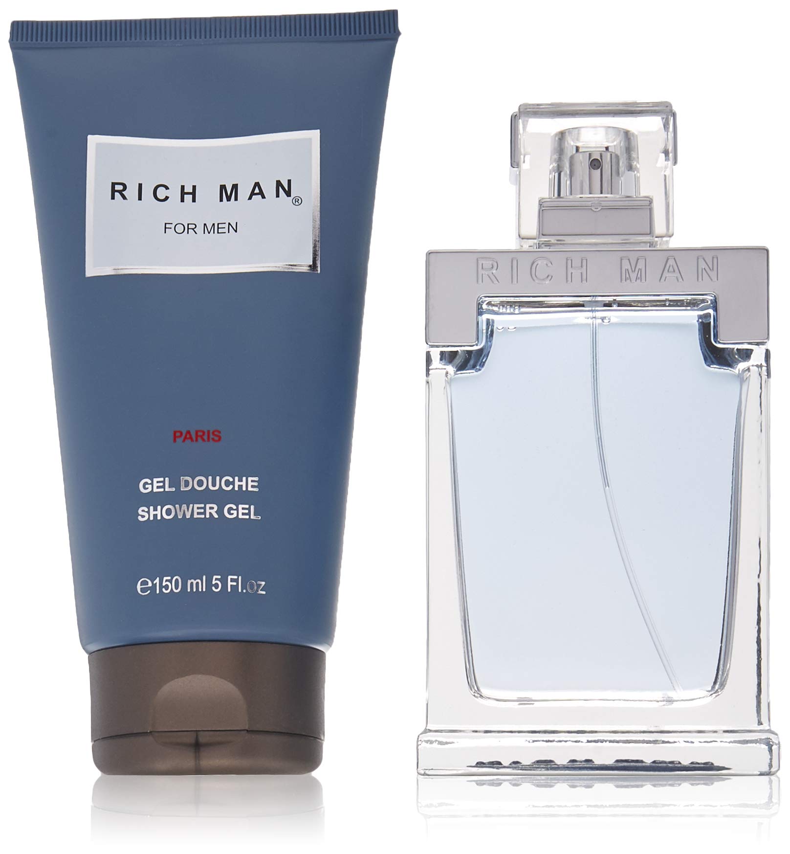 Paris Bleu Rich Man 3.3 EDT+ 5.0 Shower Gel Set For Men