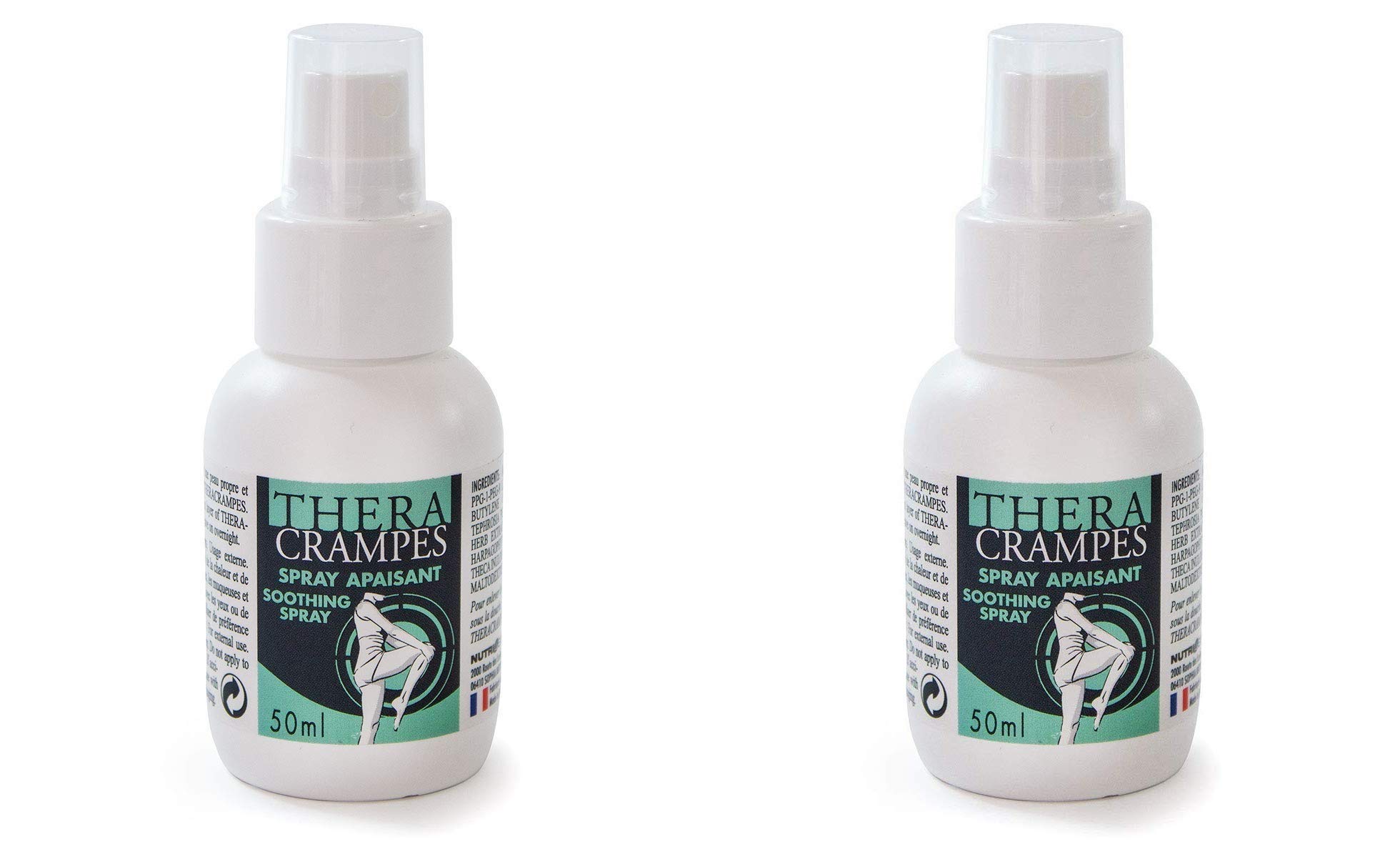 TheracrampesSpray 50ml for The Relief of Cramps (Twin Pack)