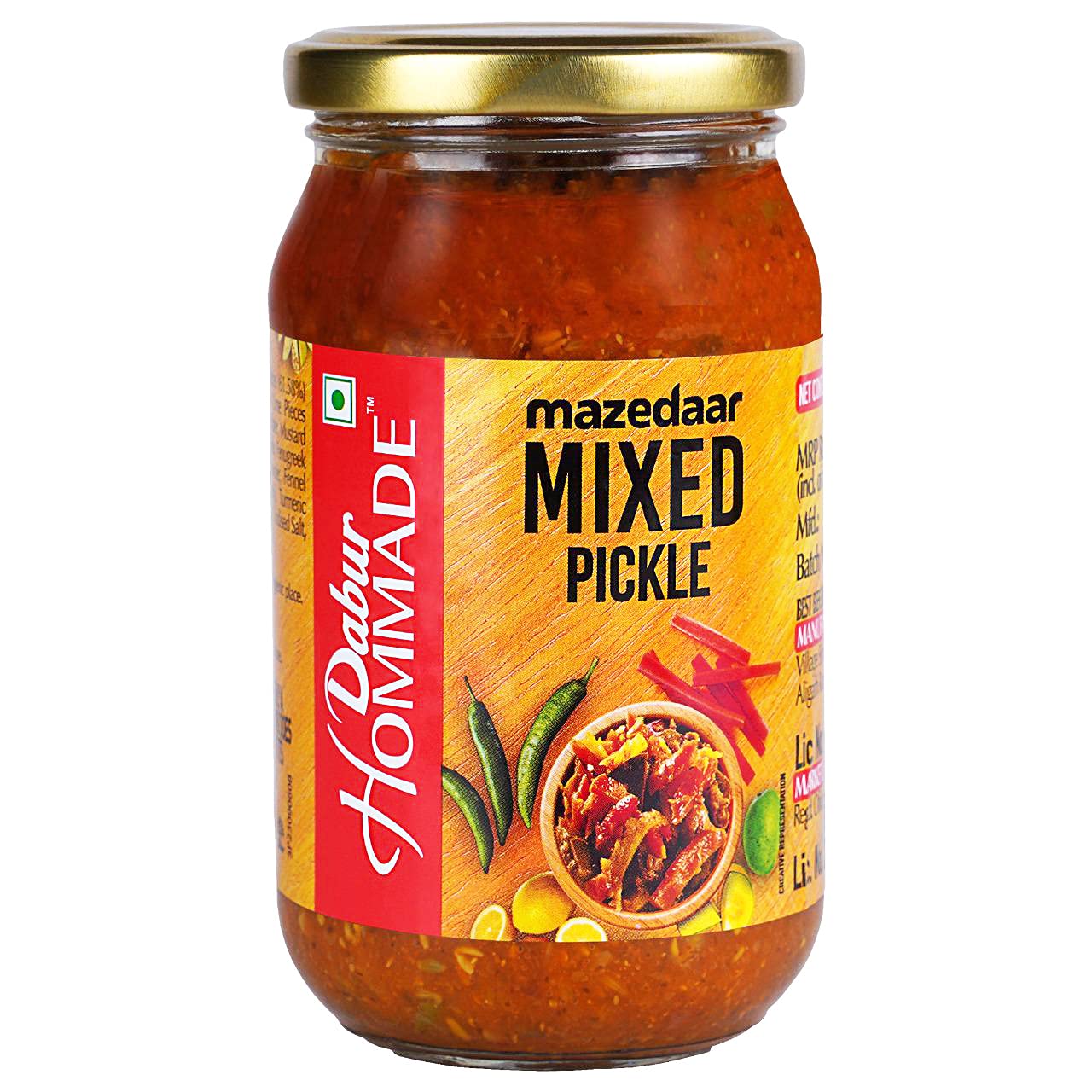 Dabur Hommade Mixed Pickle - 400g