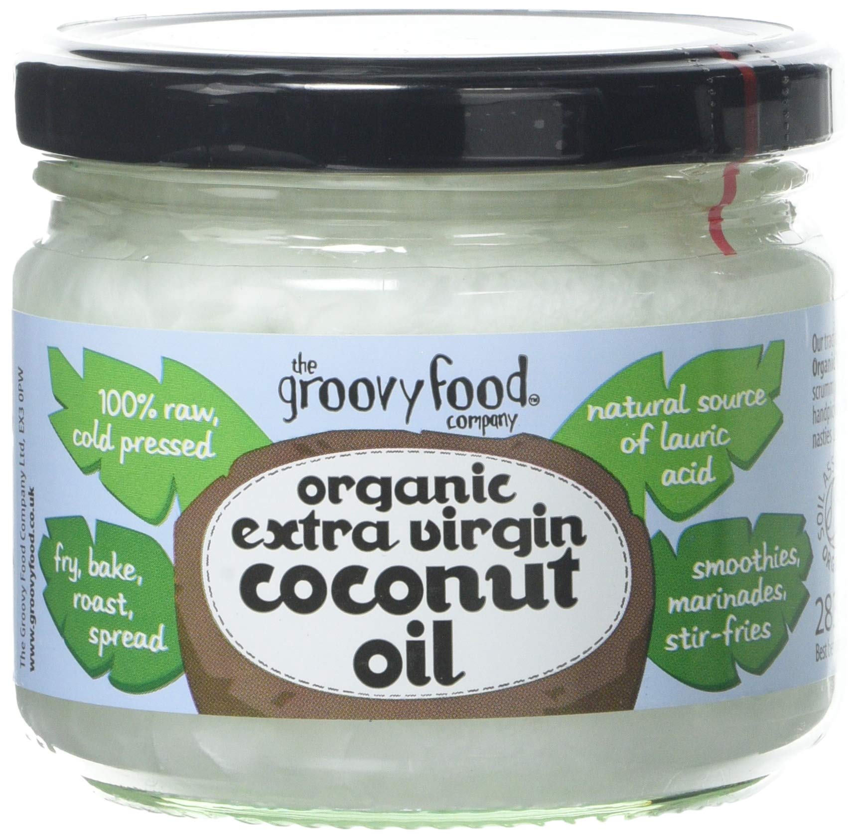 the groovy food companyOrganic Virgin Coconut Oil 283ml (Pack of 3)