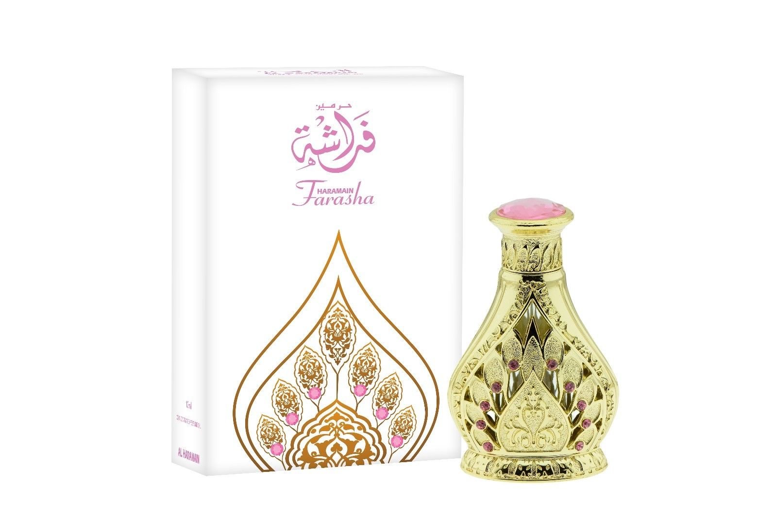 Al Haramain Farasha 12ml, 0.40oz, Perfume Oil, Pure Concentrated Attar, Non-Alcoholic