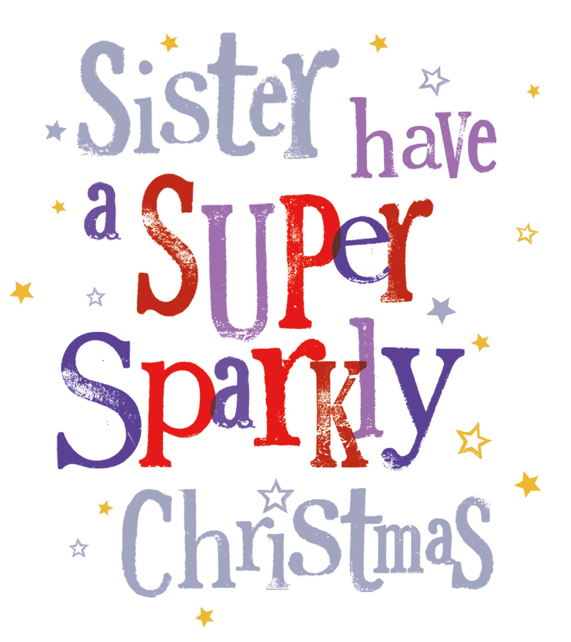 Brightside Sister Christmas Card