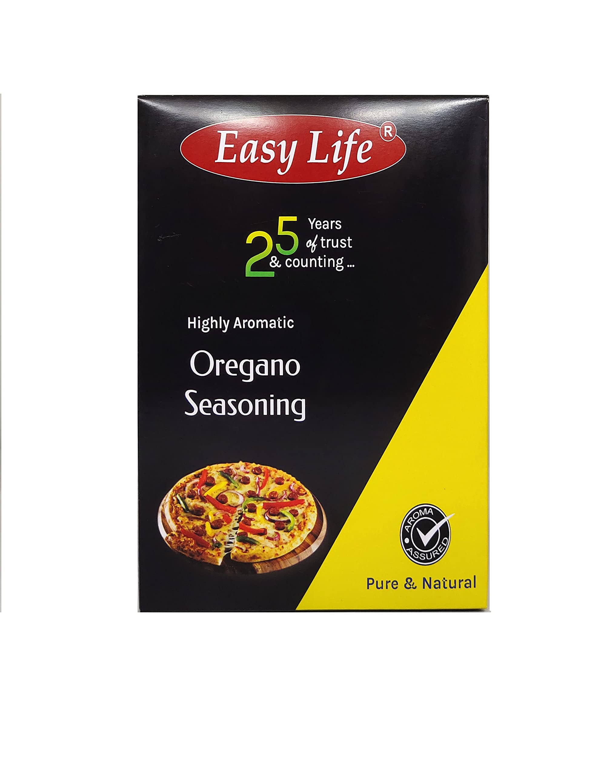 Easy Life Oregano Seasoning 450g I Ideal Blend I Mix of Herb and Spice with Chili Flakes for Pizza Pasta I Versatile Chefs Choice I Spices and Herbs I Contains Garlic Powder