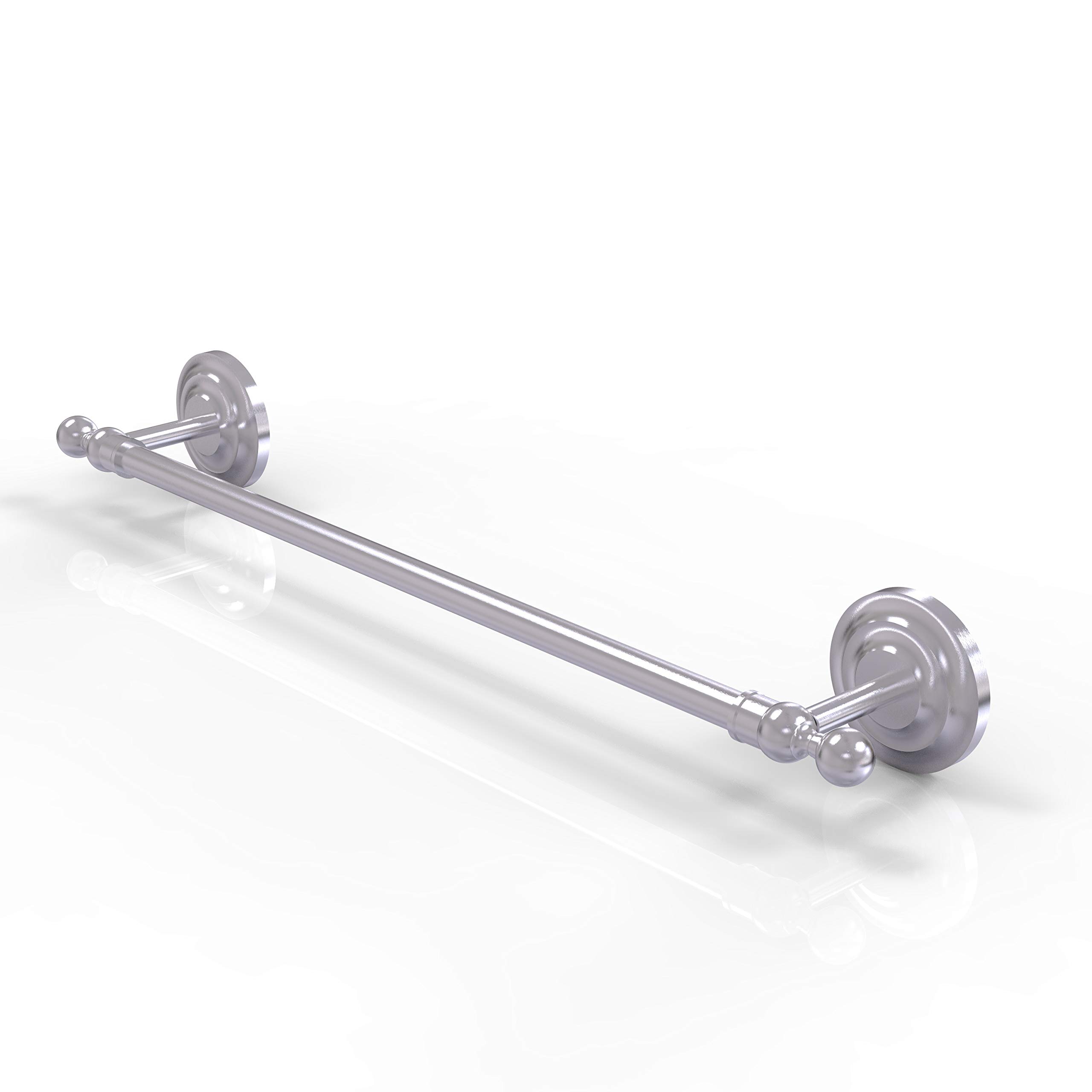 Allied Brass QN-41/18 Que Collection 18 Inch Towel Bar, Satin Chrome