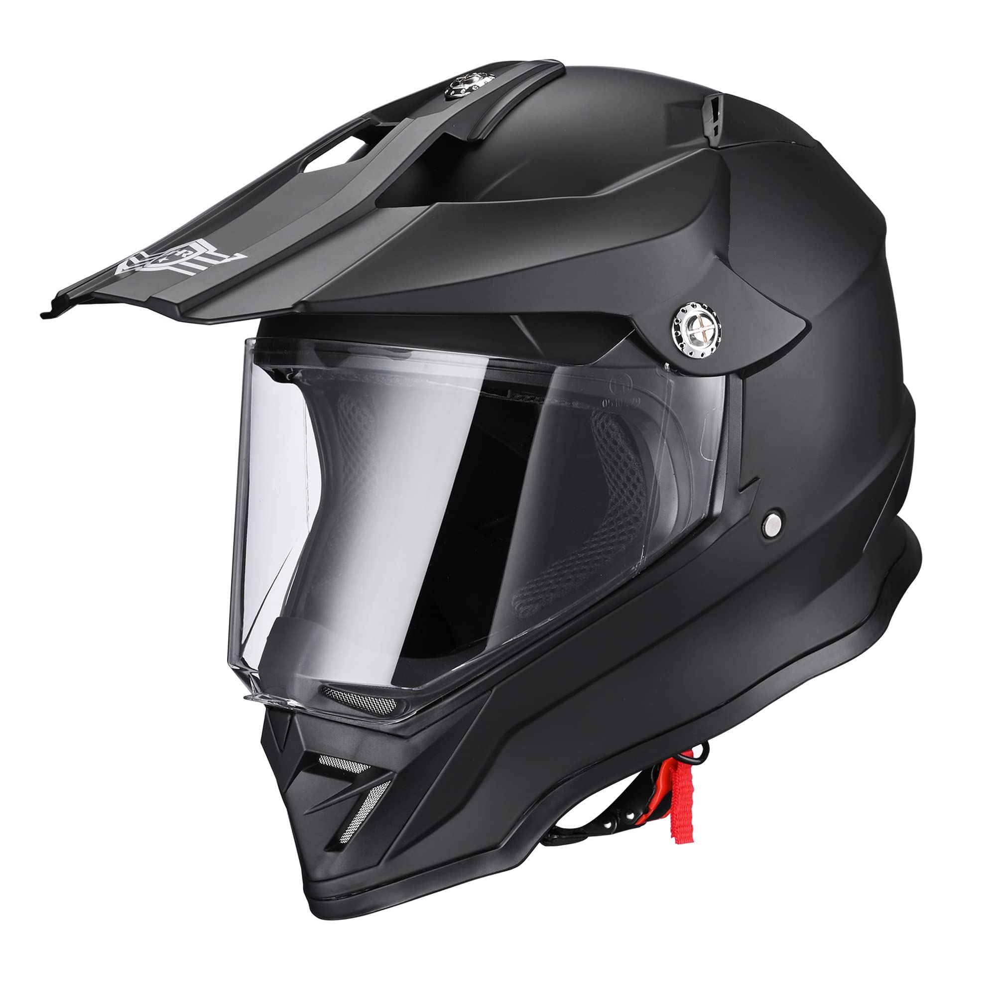 AHRFull Face Dual Sport Motorcycle Helmet Dirt Bike Off Road ATV Motocross Lightweight Helmet DOT Approved