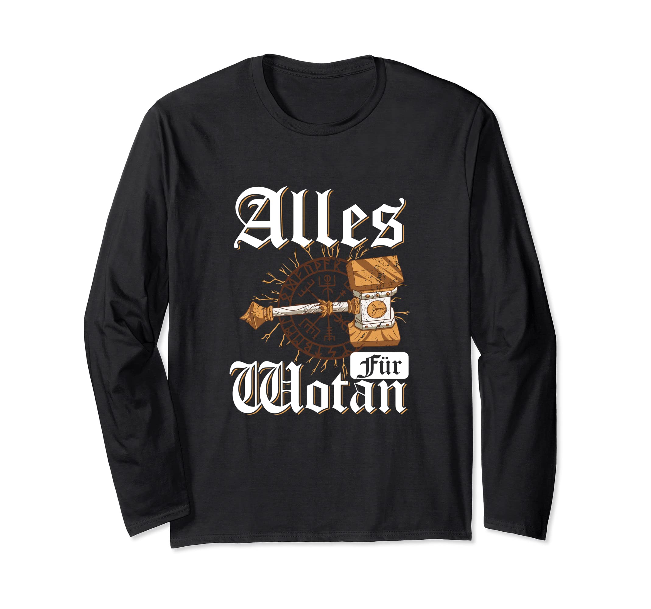 HeidenklamottenEverything for Wotan Long Sleeve T-Shirt