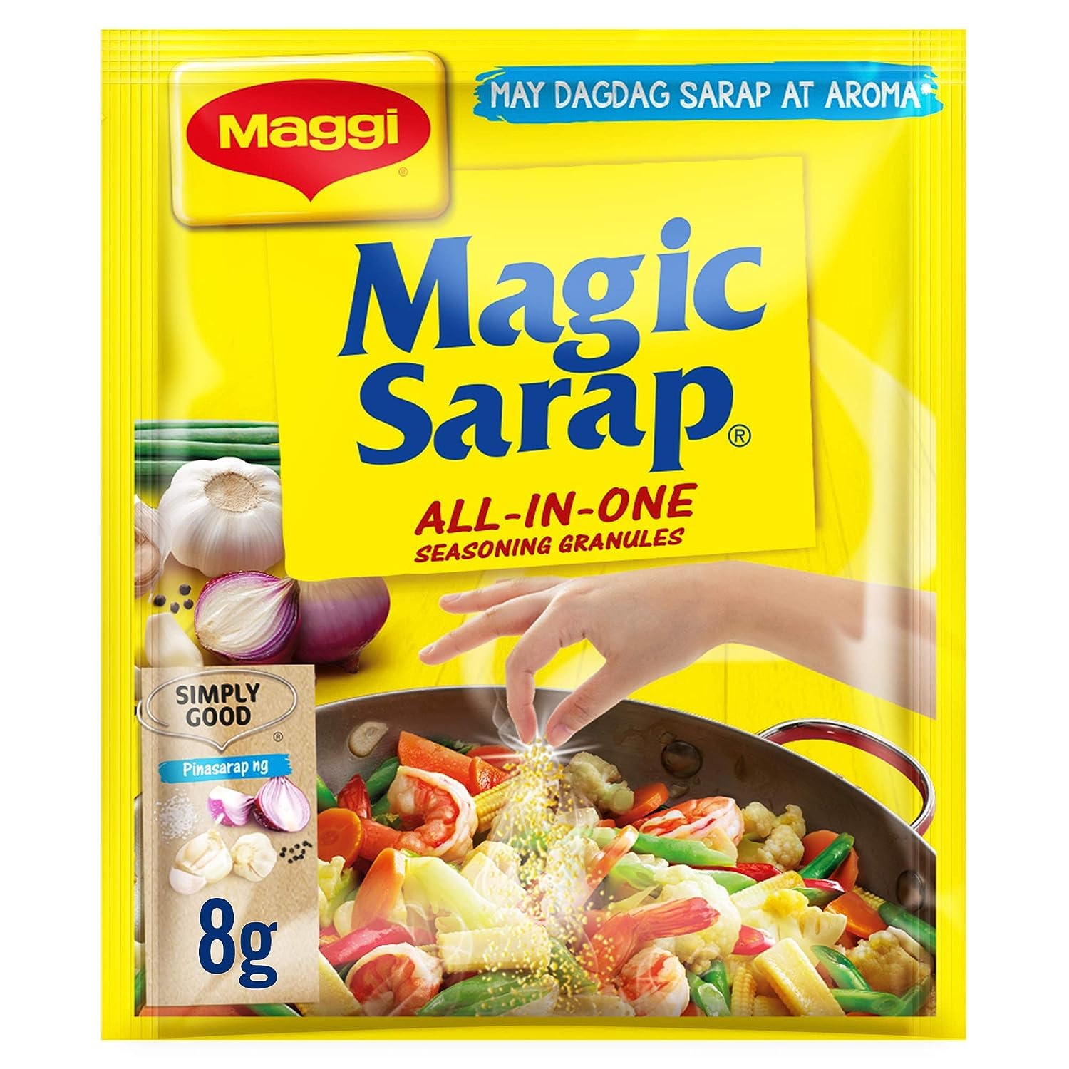 MaggiMagic Sarap All-In-One Seasoning Sachet 12 x 8g