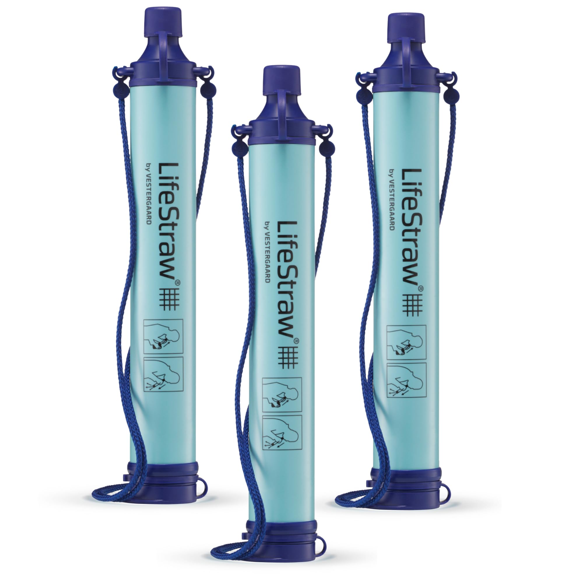 LifeStraw Personal Water Filter for Hiking, Camping, Travel, and Emergency Preparedness