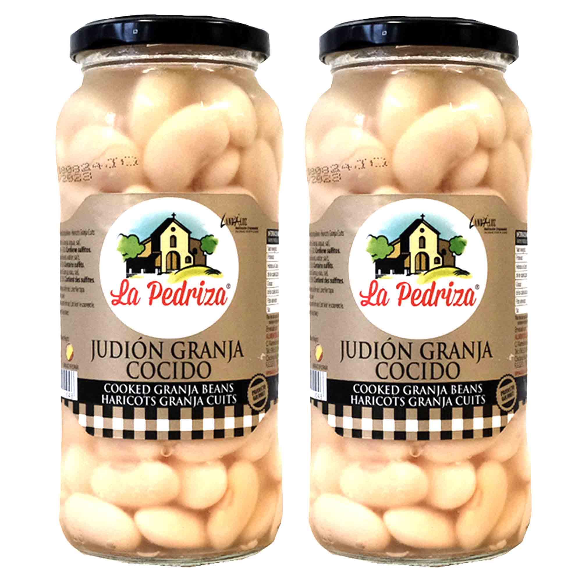 Judion Granja - Large Butter Beans - Fabada Asturiana - 2 x 570g Jar