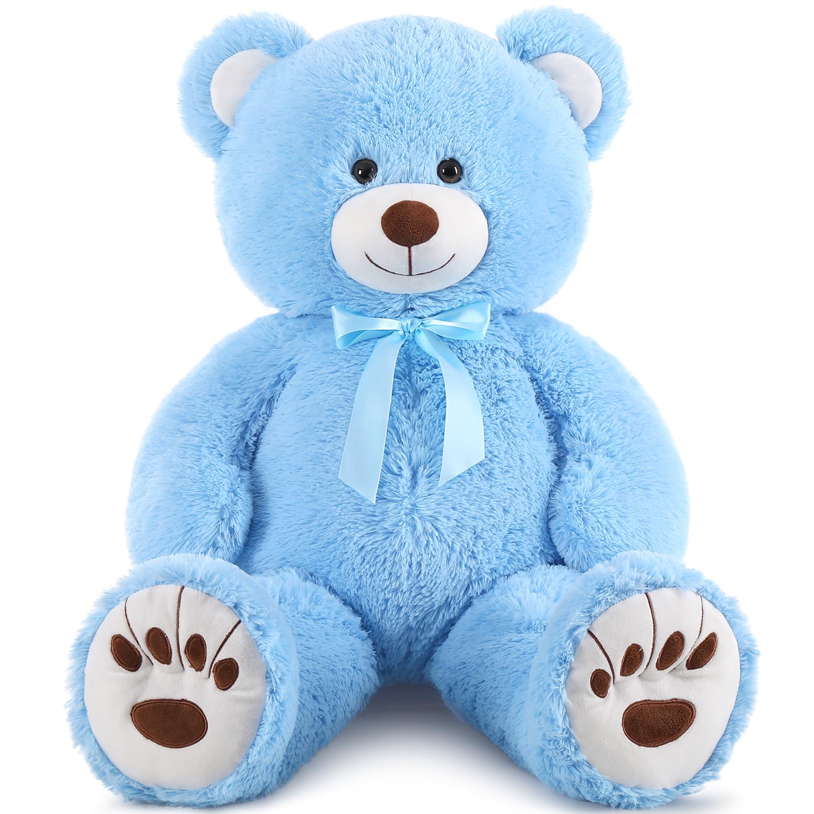 MorisMos Cuddly Giant Teddy Bear, Blue